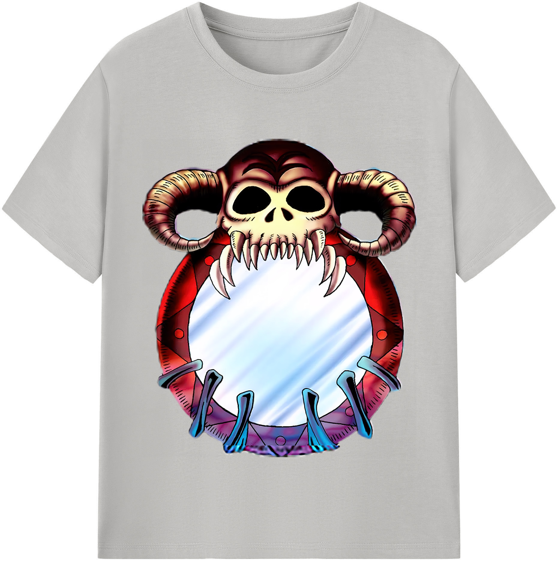 （画像用） 遊☆戯☆王 Yu-Gi-Oh! レディースカジュアルプリントTシャツ（綿100％）