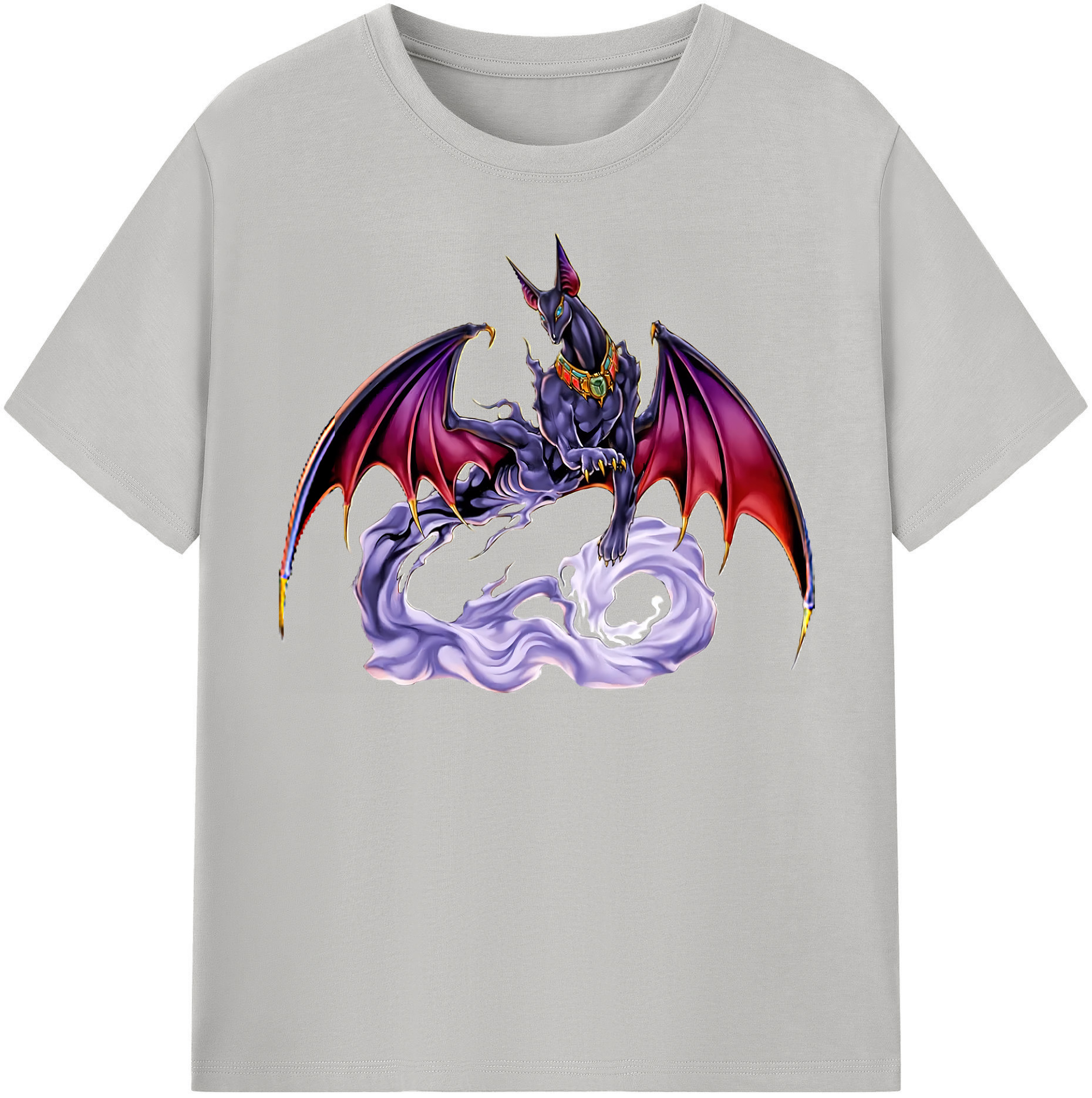 （画像用） 遊☆戯☆王 Yu-Gi-Oh! レディースカジュアルプリントTシャツ（綿100％）