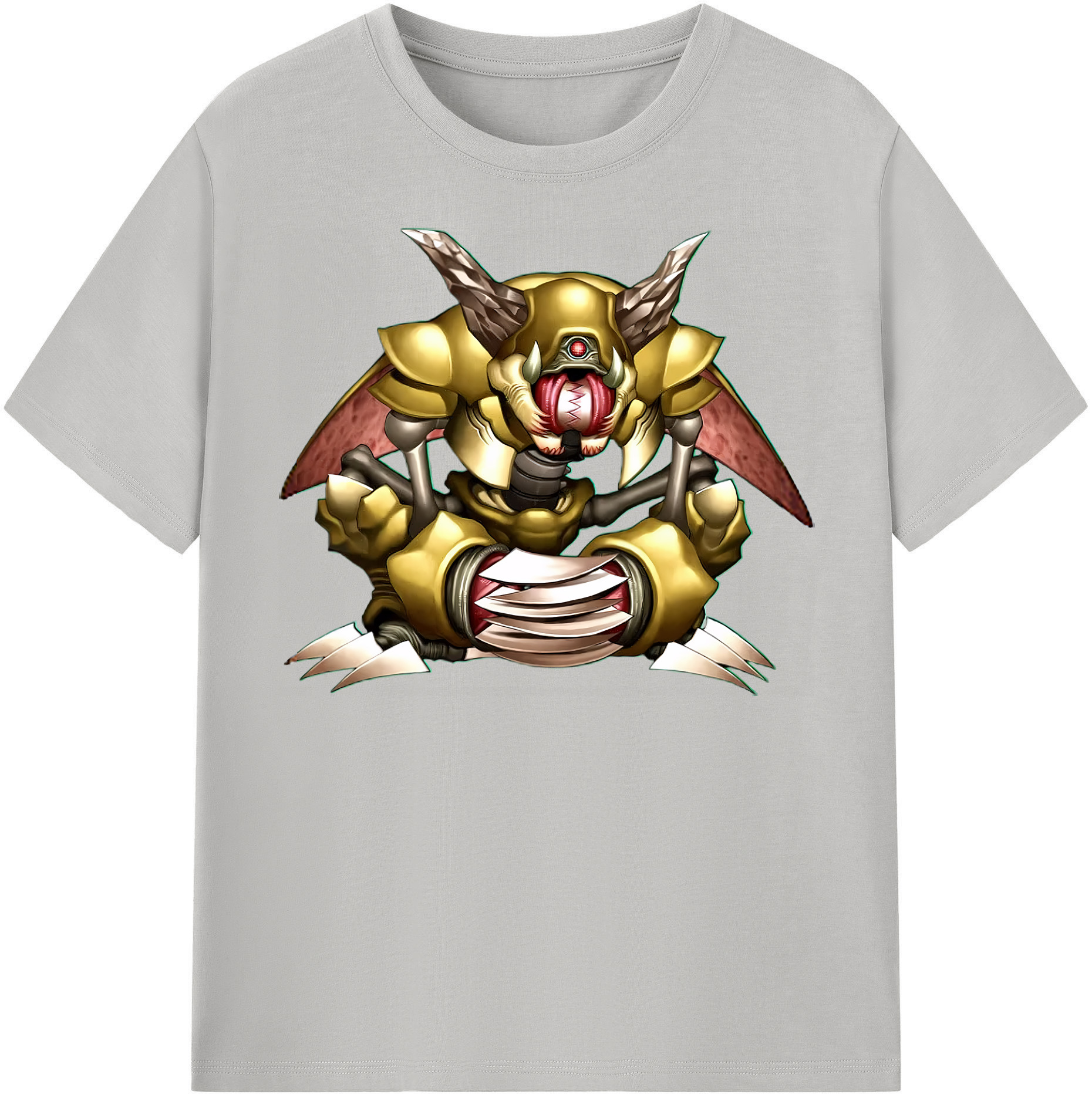 （画像用） 遊☆戯☆王 Yu-Gi-Oh! レディースカジュアルプリントTシャツ（綿100％）