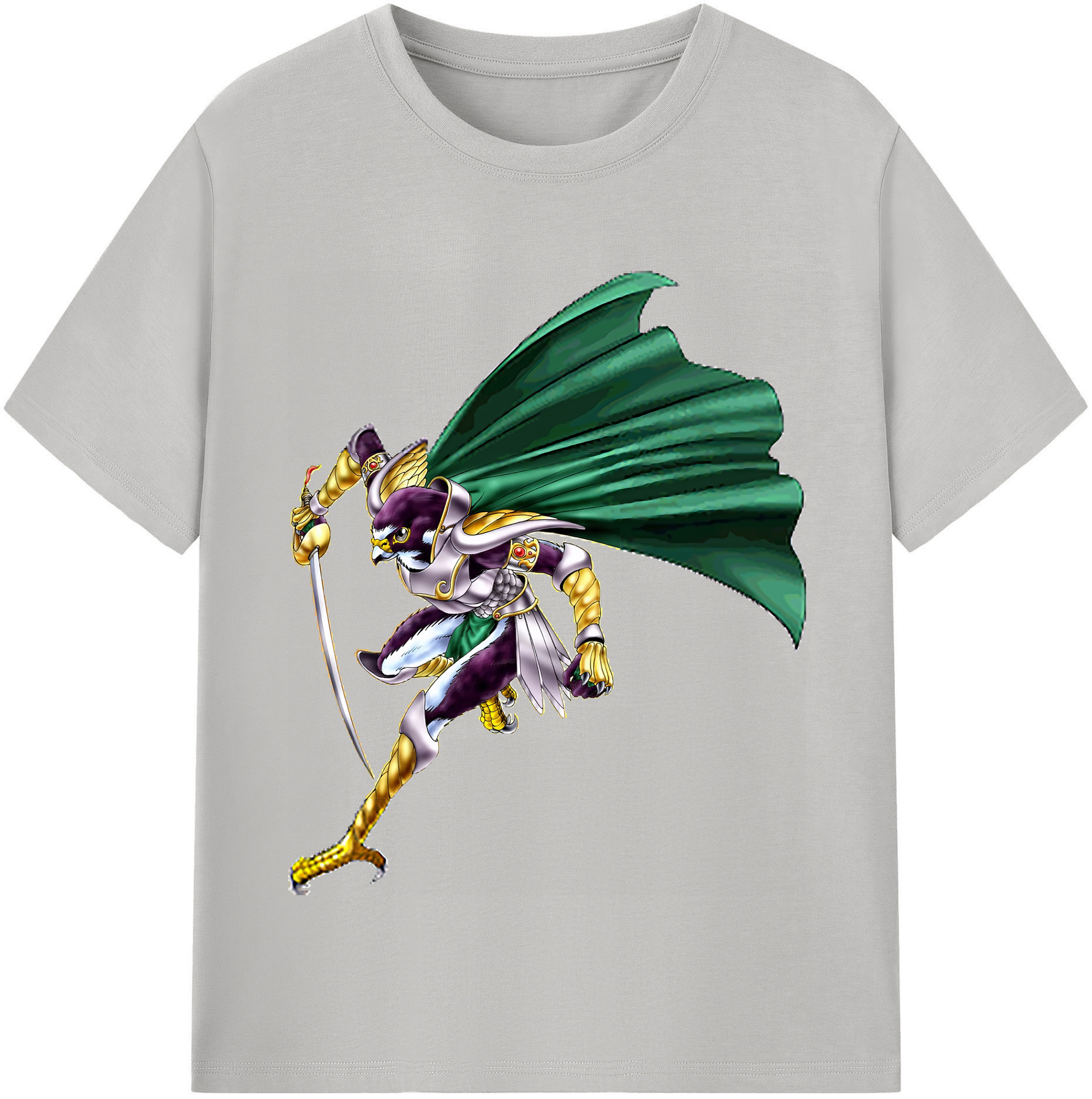 （画像用） 遊☆戯☆王 Yu-Gi-Oh! レディースカジュアルプリントTシャツ（綿100％）