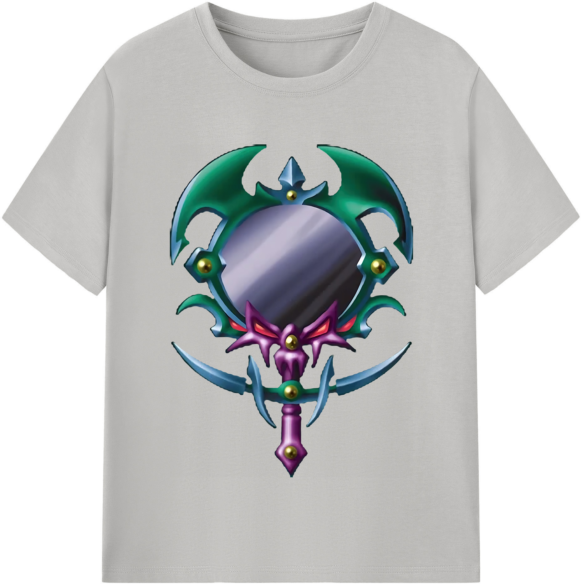 （画像用） 遊☆戯☆王 Yu-Gi-Oh! レディースカジュアルプリントTシャツ（綿100％）