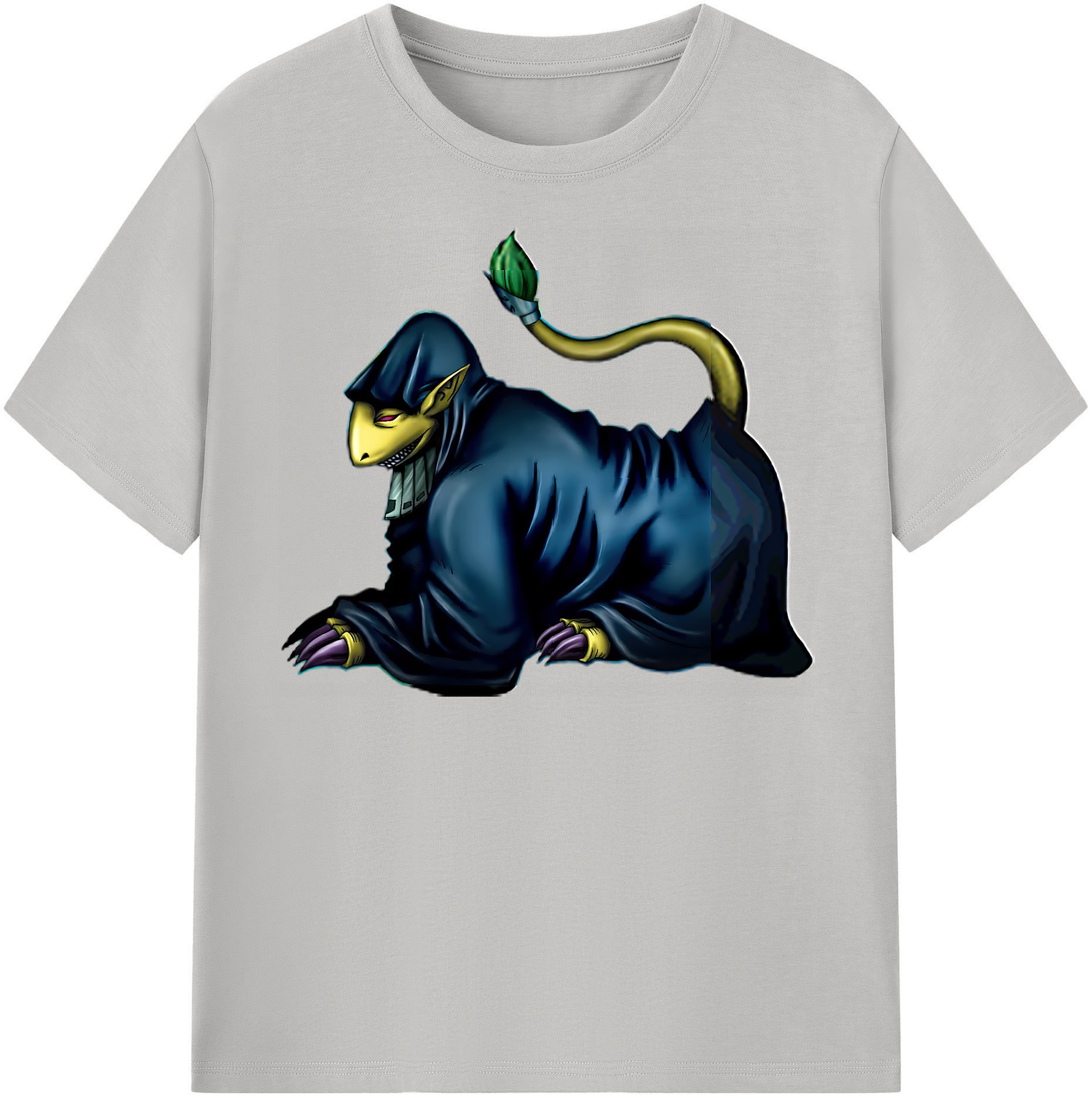 （画像用） 遊☆戯☆王 Yu-Gi-Oh! レディースカジュアルプリントTシャツ（綿100％）