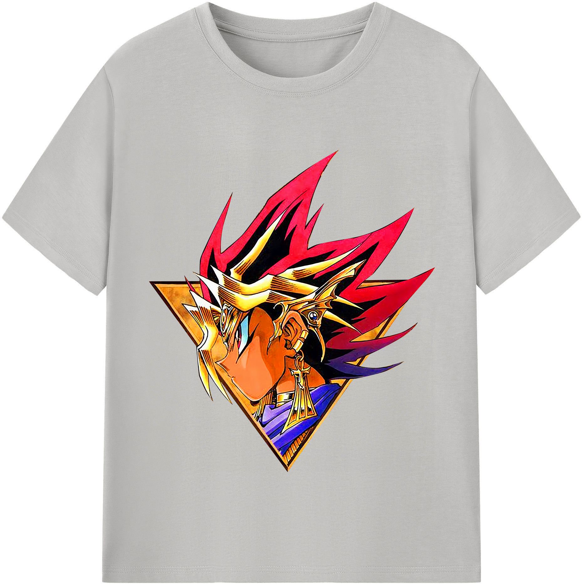 （画像用） 遊☆戯☆王 Yu-Gi-Oh! レディースカジュアルプリントTシャツ（綿100％）