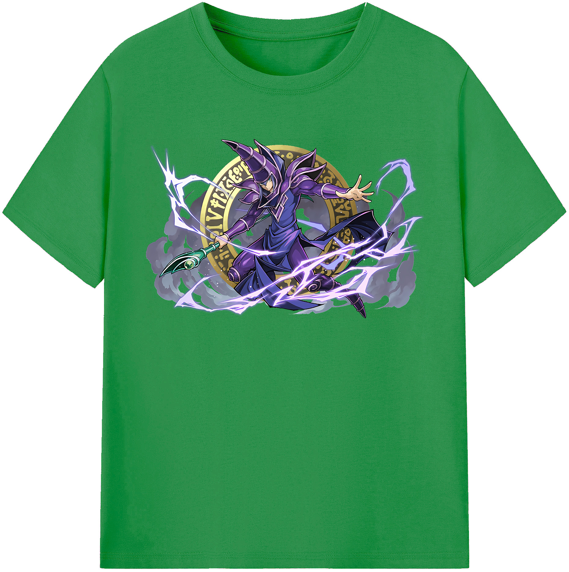（画像用） 遊☆戯☆王 Yu-Gi-Oh! レディースカジュアルプリントTシャツ（綿100％）