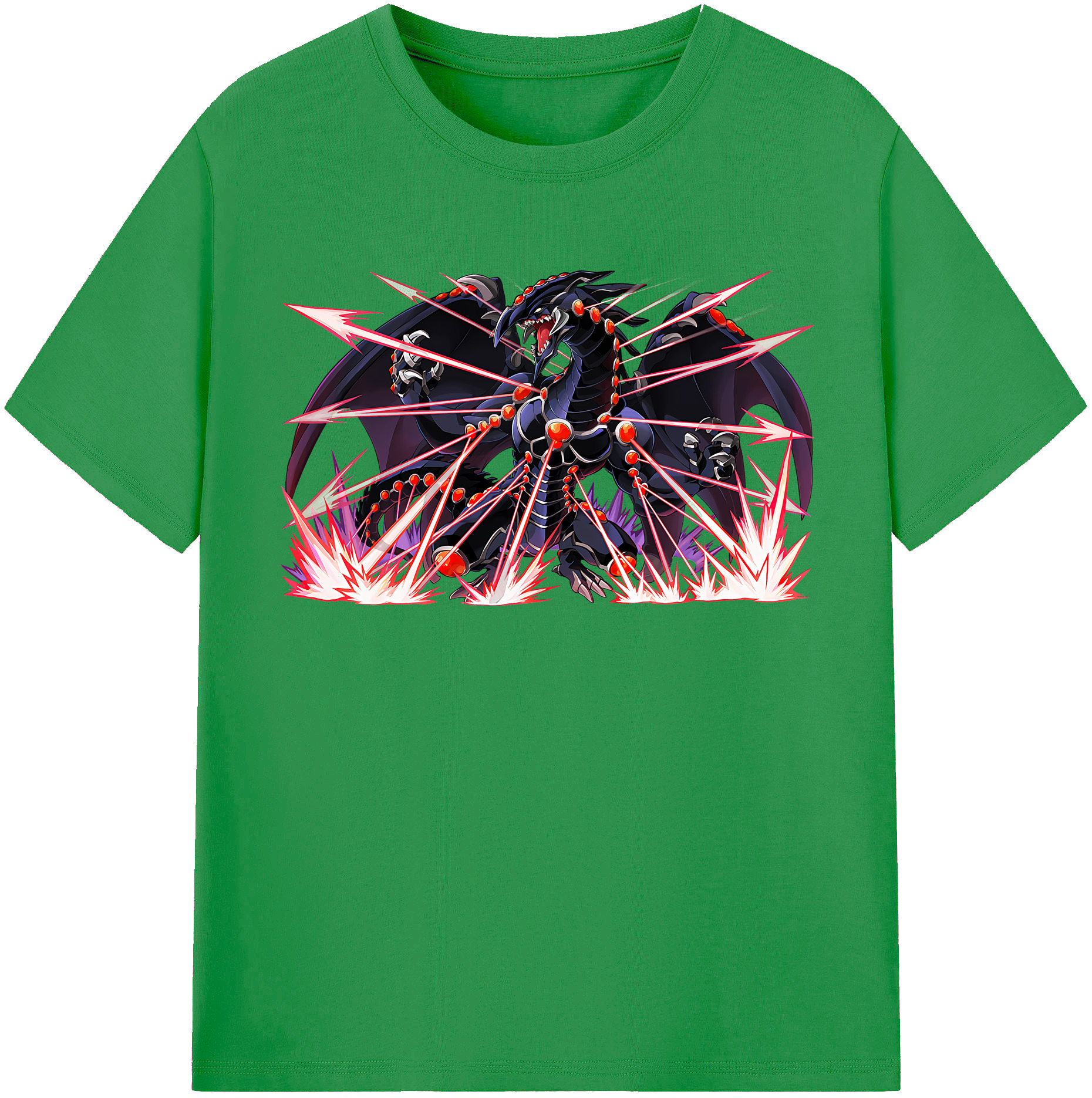 （画像用） 遊☆戯☆王 Yu-Gi-Oh! レディースカジュアルプリントTシャツ（綿100％）