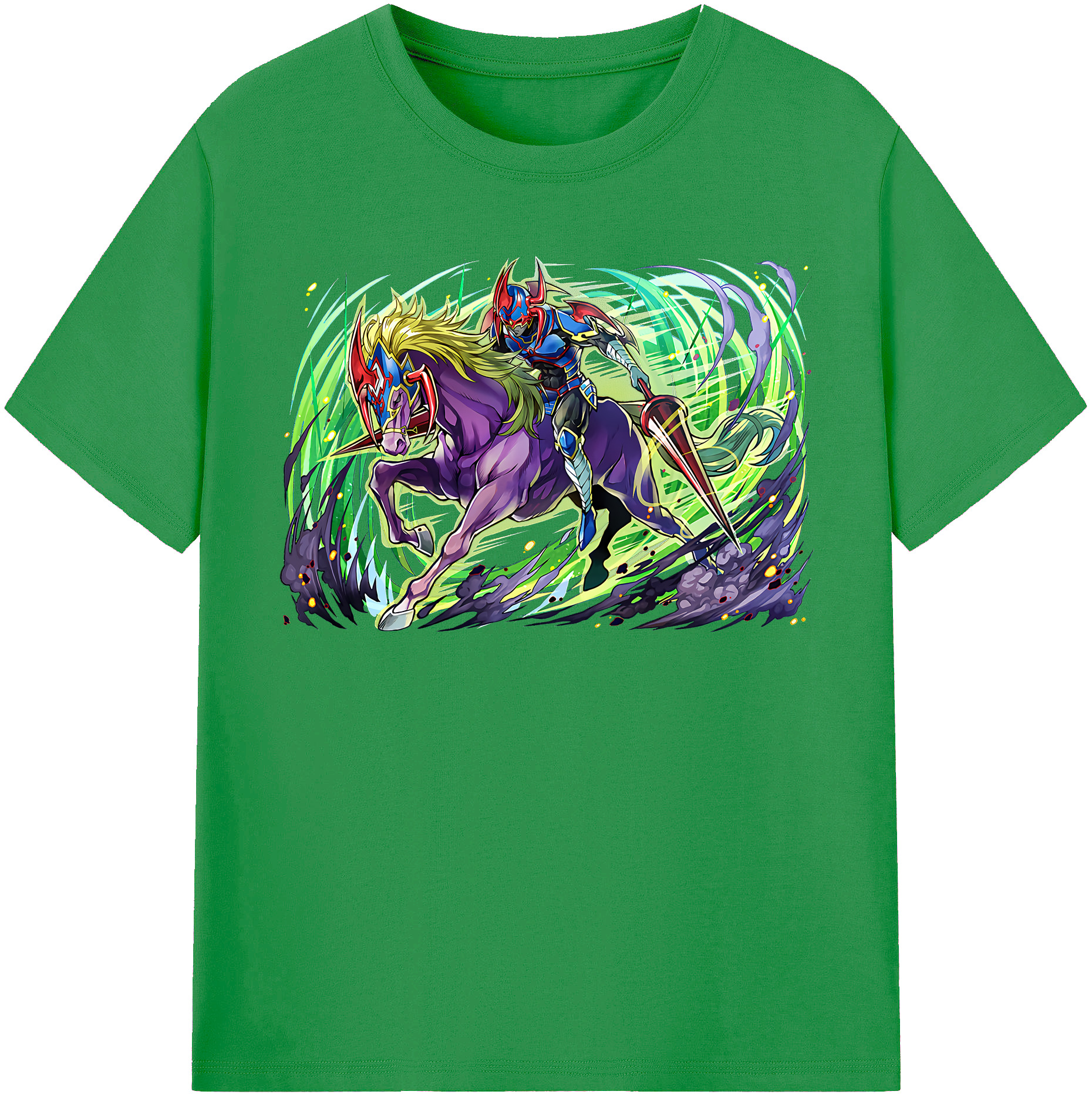 （画像用） 遊☆戯☆王 Yu-Gi-Oh! レディースカジュアルプリントTシャツ（綿100％）