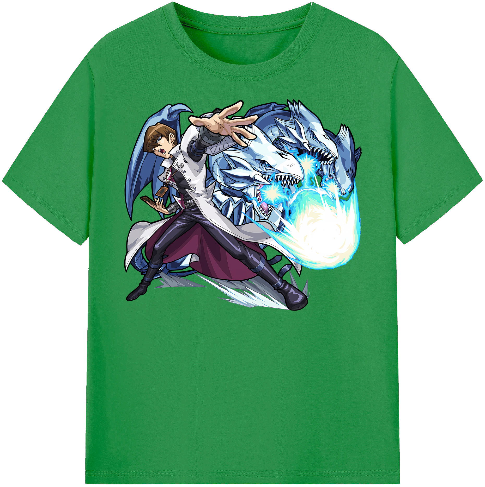 （画像用） 遊☆戯☆王 Yu-Gi-Oh! レディースカジュアルプリントTシャツ（綿100％）