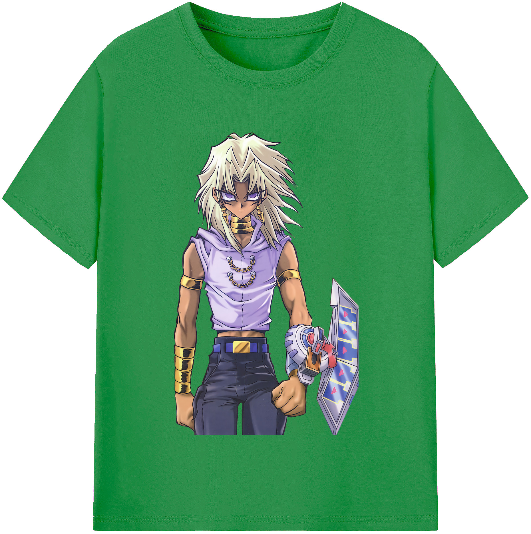 （画像用） 遊☆戯☆王 Yu-Gi-Oh! レディースカジュアルプリントTシャツ（綿100％）