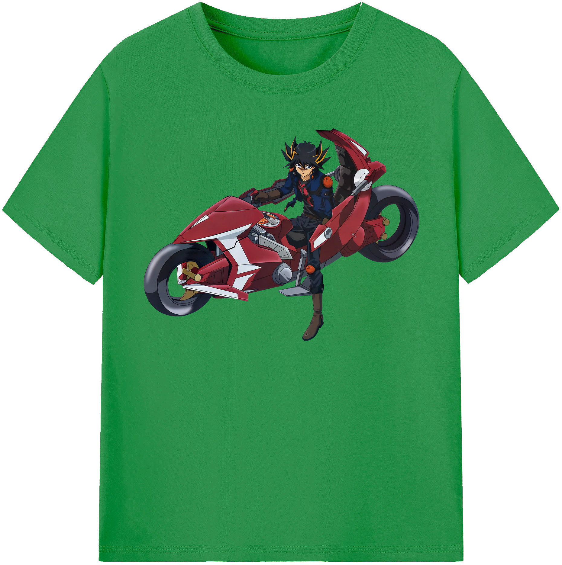 （画像用） 遊☆戯☆王 Yu-Gi-Oh! レディースカジュアルプリントTシャツ（綿100％）