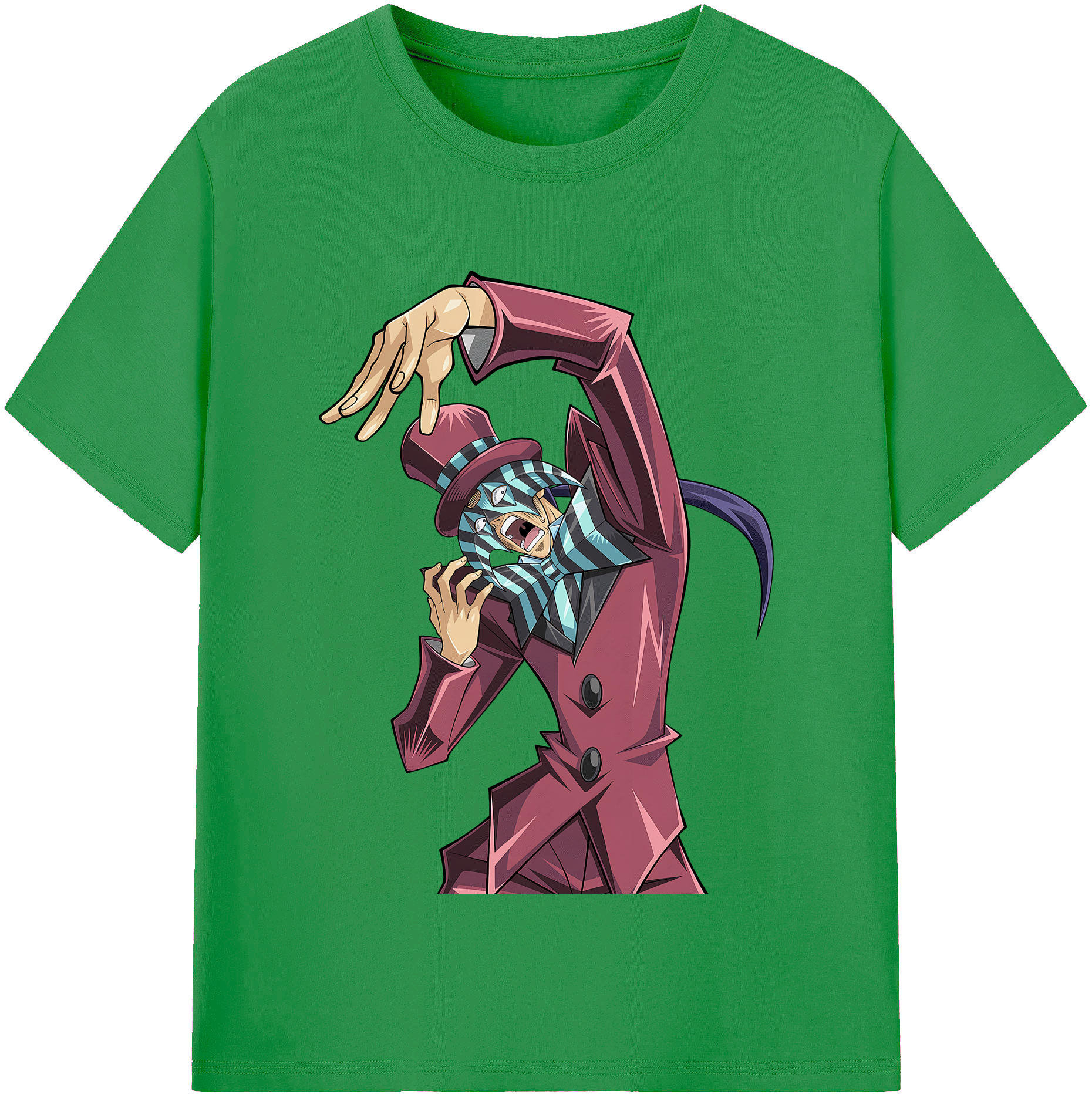 （画像用） 遊☆戯☆王 Yu-Gi-Oh! レディースカジュアルプリントTシャツ（綿100％）