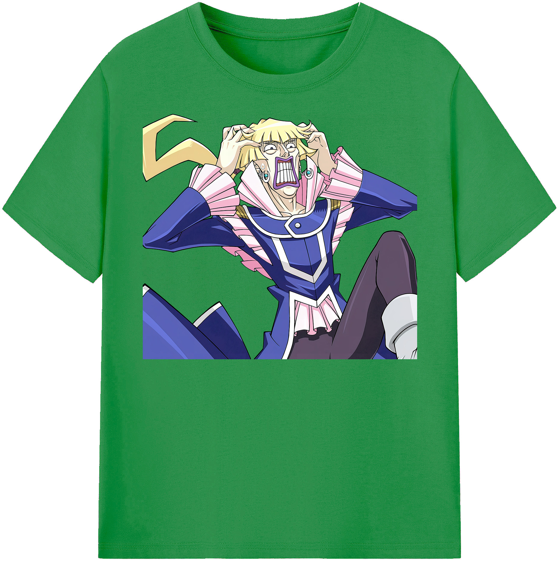 （画像用） 遊☆戯☆王 Yu-Gi-Oh! レディースカジュアルプリントTシャツ（綿100％）