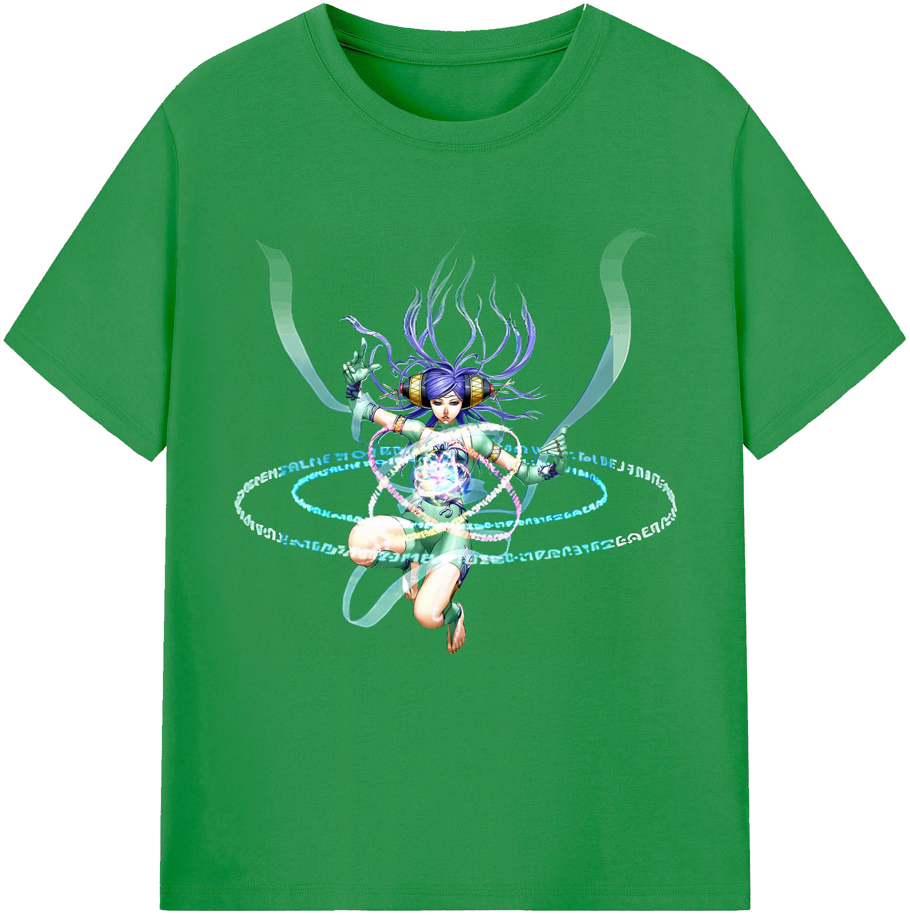 （画像用） 遊☆戯☆王 Yu-Gi-Oh! レディースカジュアルプリントTシャツ（綿100％）