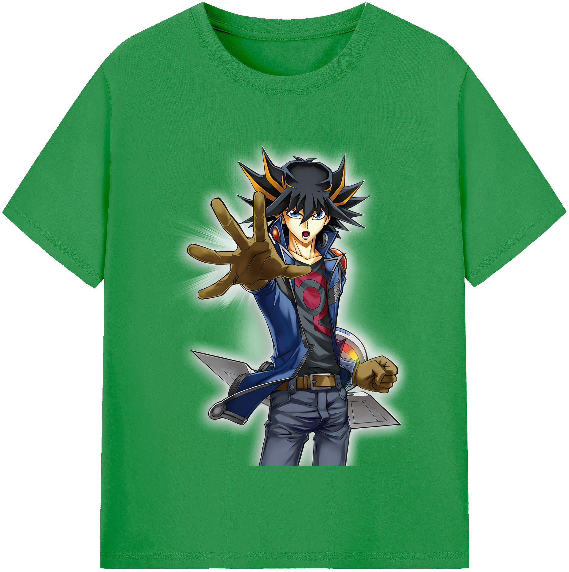 （画像用） 遊☆戯☆王 Yu-Gi-Oh! レディースカジュアルプリントTシャツ（綿100％）