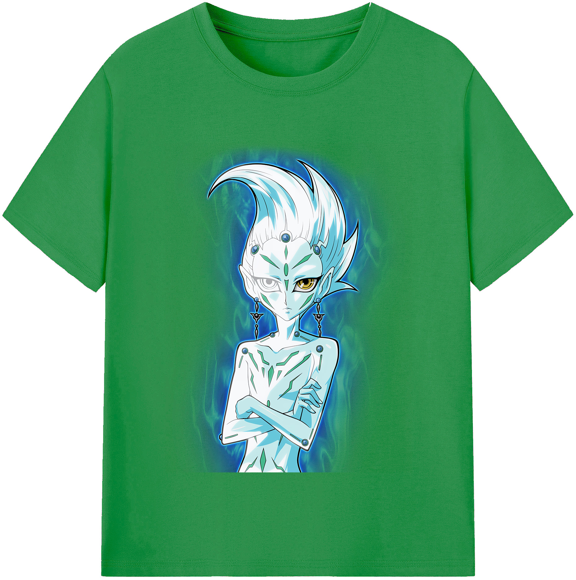 （画像用） 遊☆戯☆王 Yu-Gi-Oh! レディースカジュアルプリントTシャツ（綿100％）