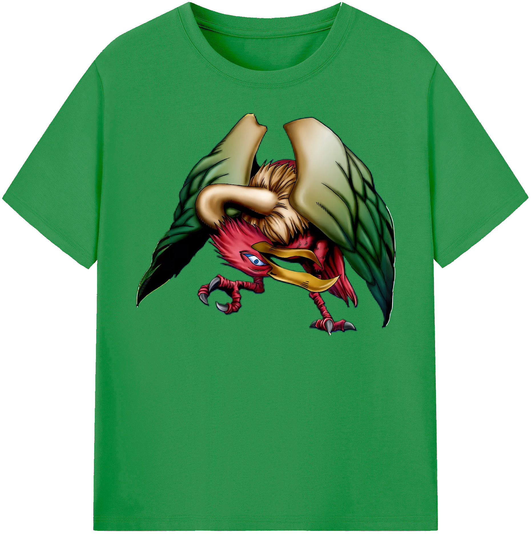 （画像用） 遊☆戯☆王 Yu-Gi-Oh! レディースカジュアルプリントTシャツ（綿100％）