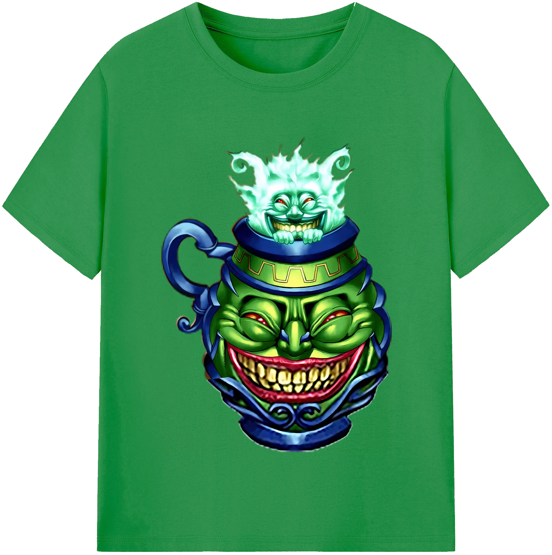 （画像用） 遊☆戯☆王 Yu-Gi-Oh! レディースカジュアルプリントTシャツ（綿100％）