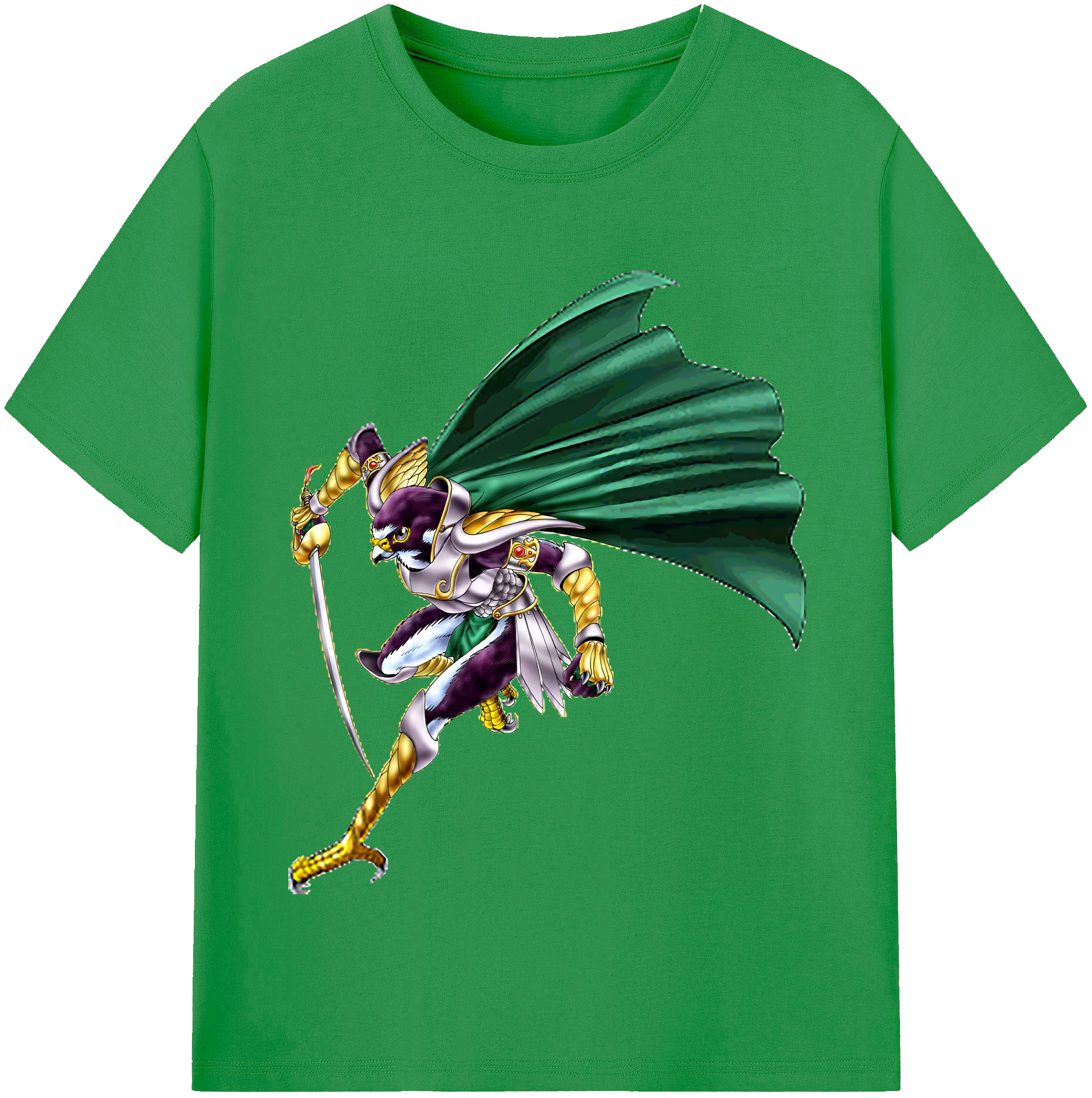 （画像用） 遊☆戯☆王 Yu-Gi-Oh! レディースカジュアルプリントTシャツ（綿100％）