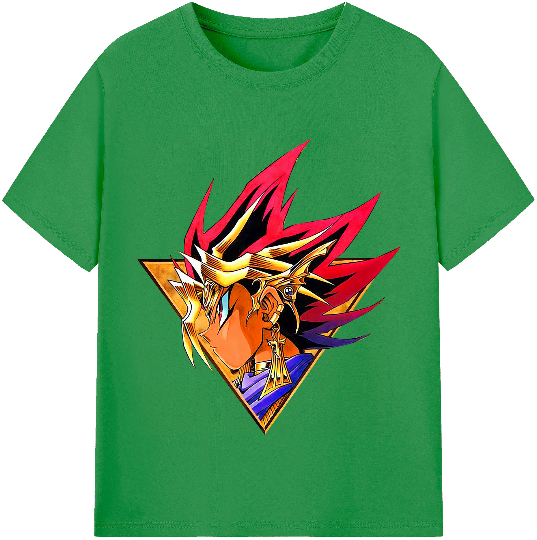 （画像用） 遊☆戯☆王 Yu-Gi-Oh! レディースカジュアルプリントTシャツ（綿100％）