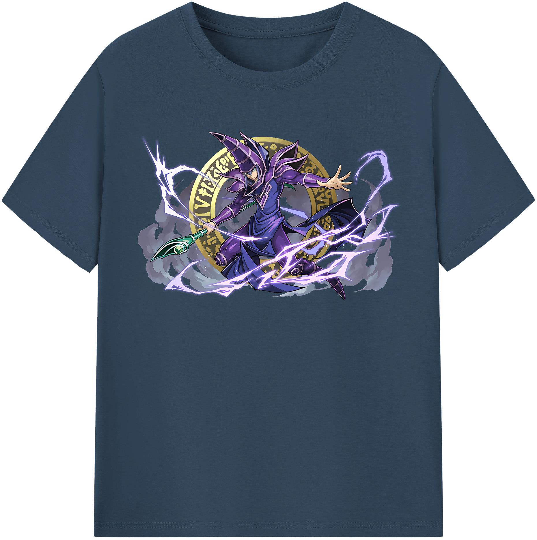 （画像用） 遊☆戯☆王 Yu-Gi-Oh! レディースカジュアルプリントTシャツ（綿100％）