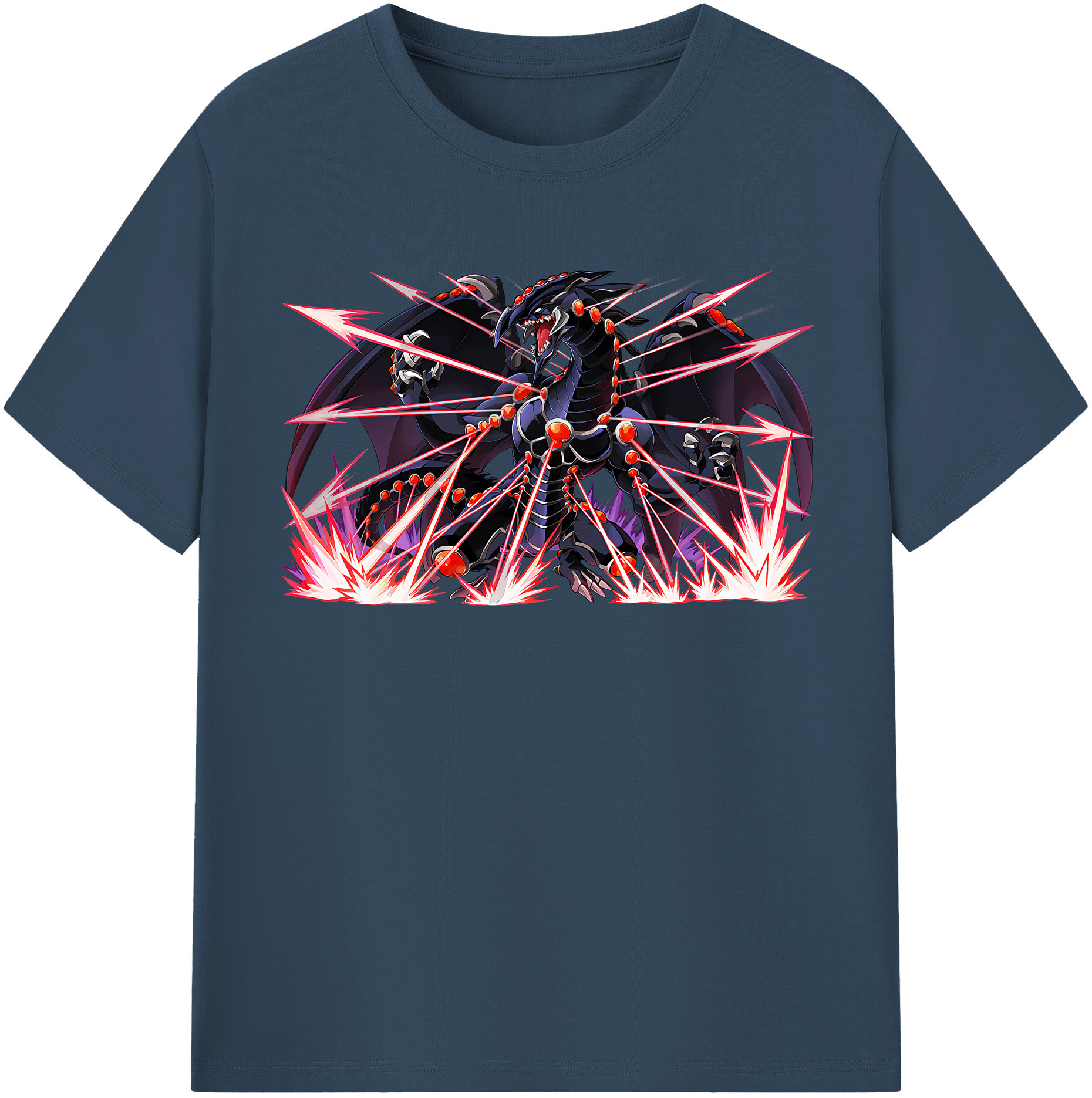 （画像用） 遊☆戯☆王 Yu-Gi-Oh! レディースカジュアルプリントTシャツ（綿100％）