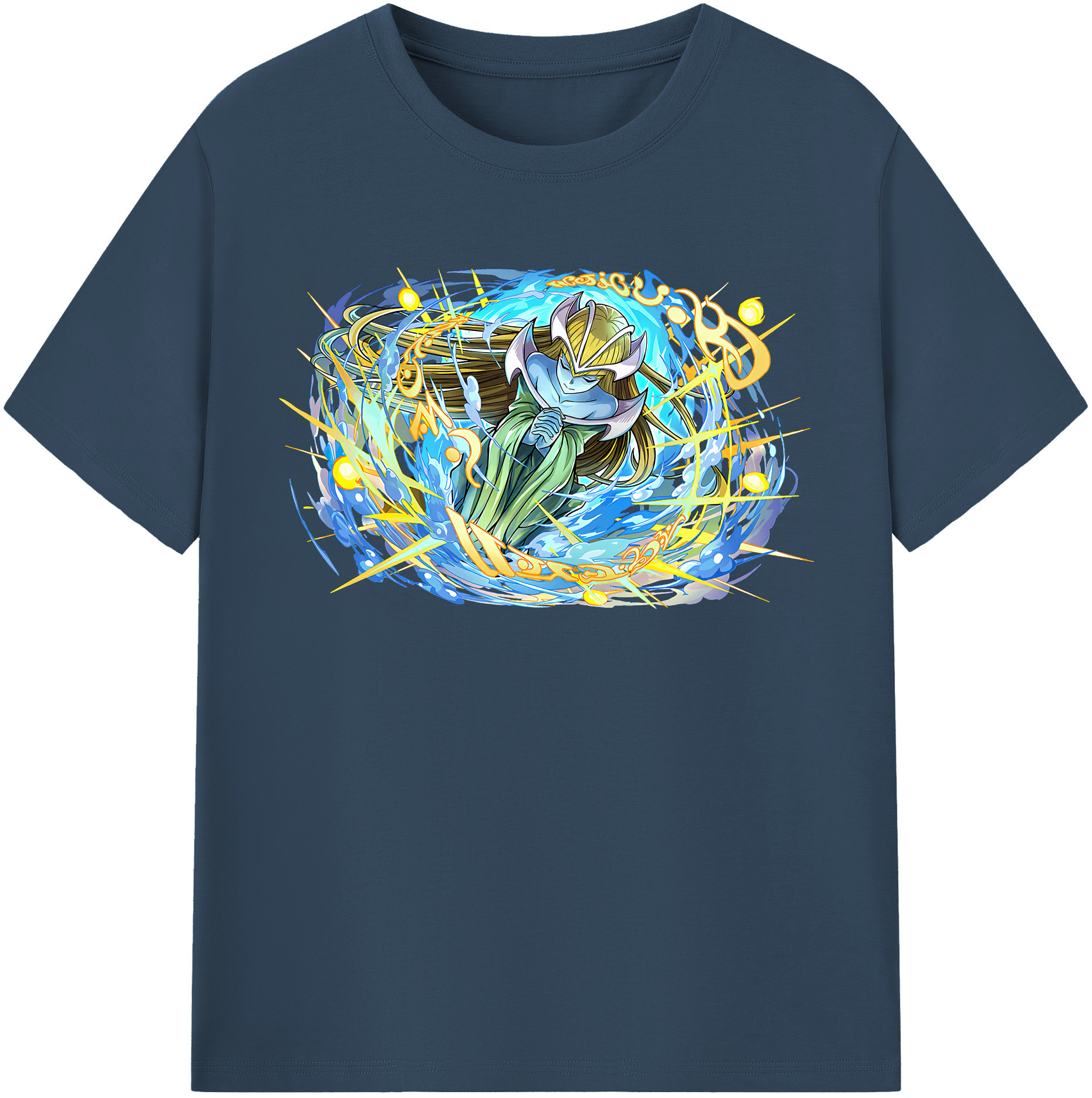 （画像用） 遊☆戯☆王 Yu-Gi-Oh! レディースカジュアルプリントTシャツ（綿100％）