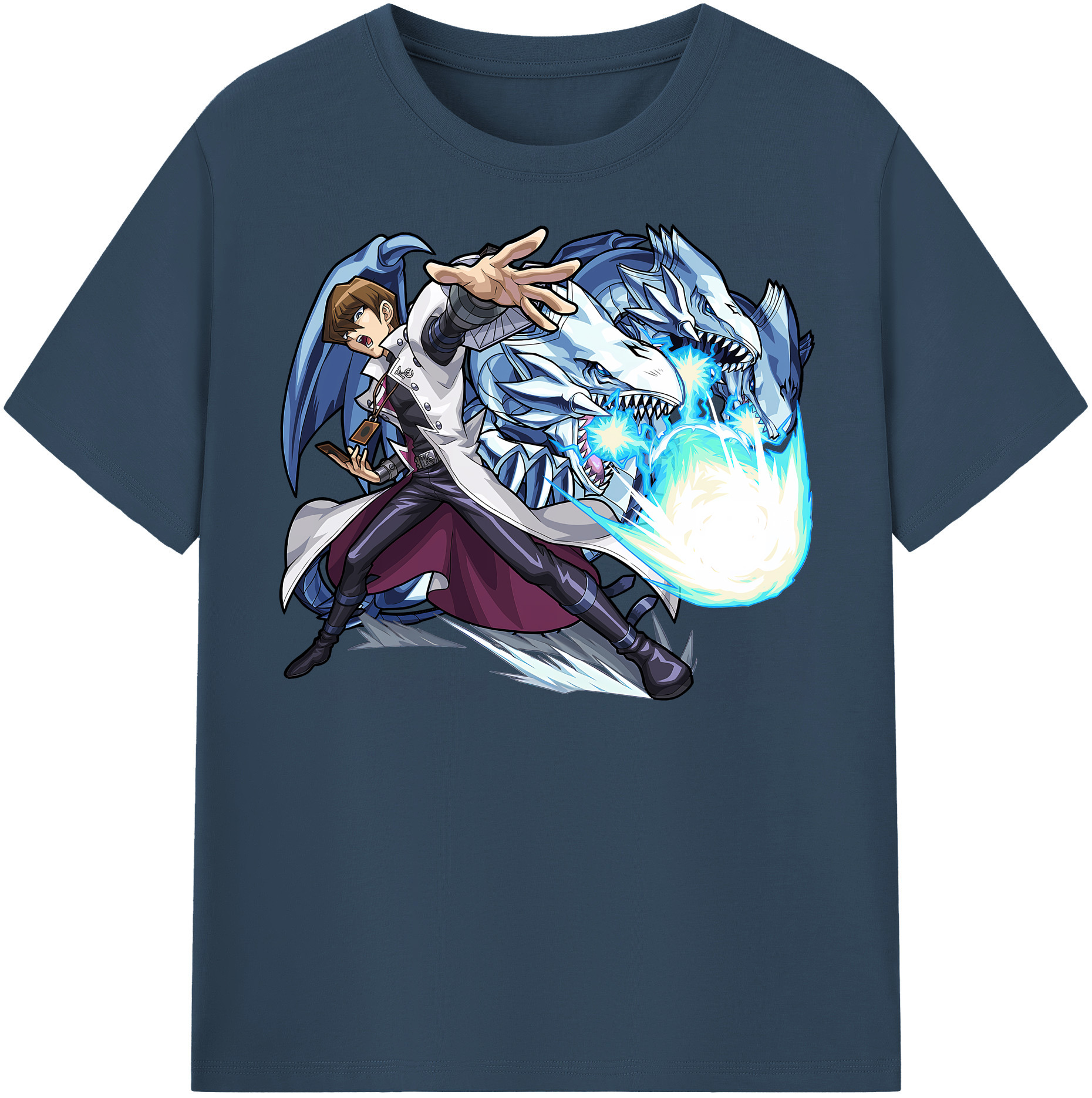（画像用） 遊☆戯☆王 Yu-Gi-Oh! レディースカジュアルプリントTシャツ（綿100％）