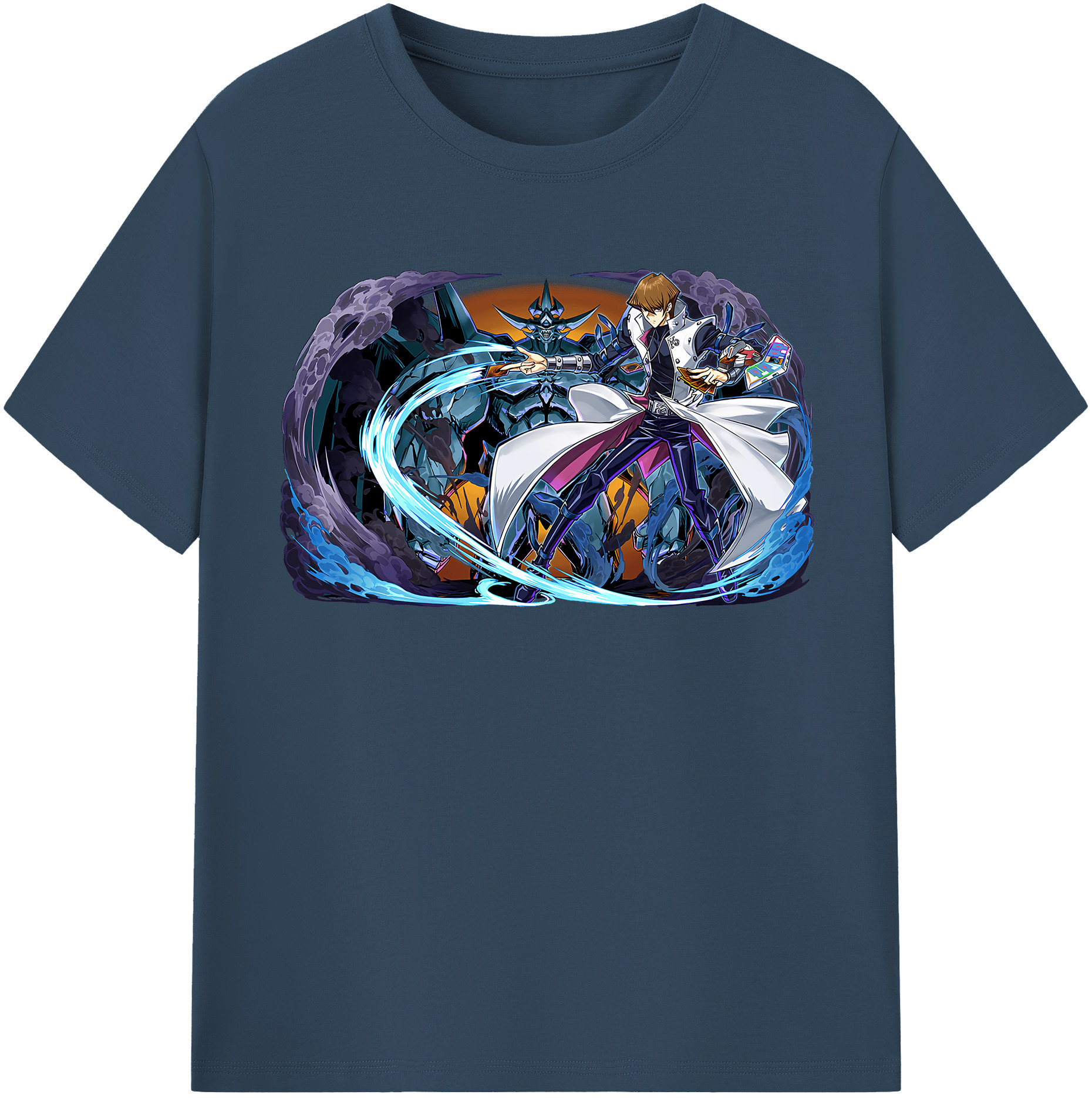 （画像用） 遊☆戯☆王 Yu-Gi-Oh! レディースカジュアルプリントTシャツ（綿100％）