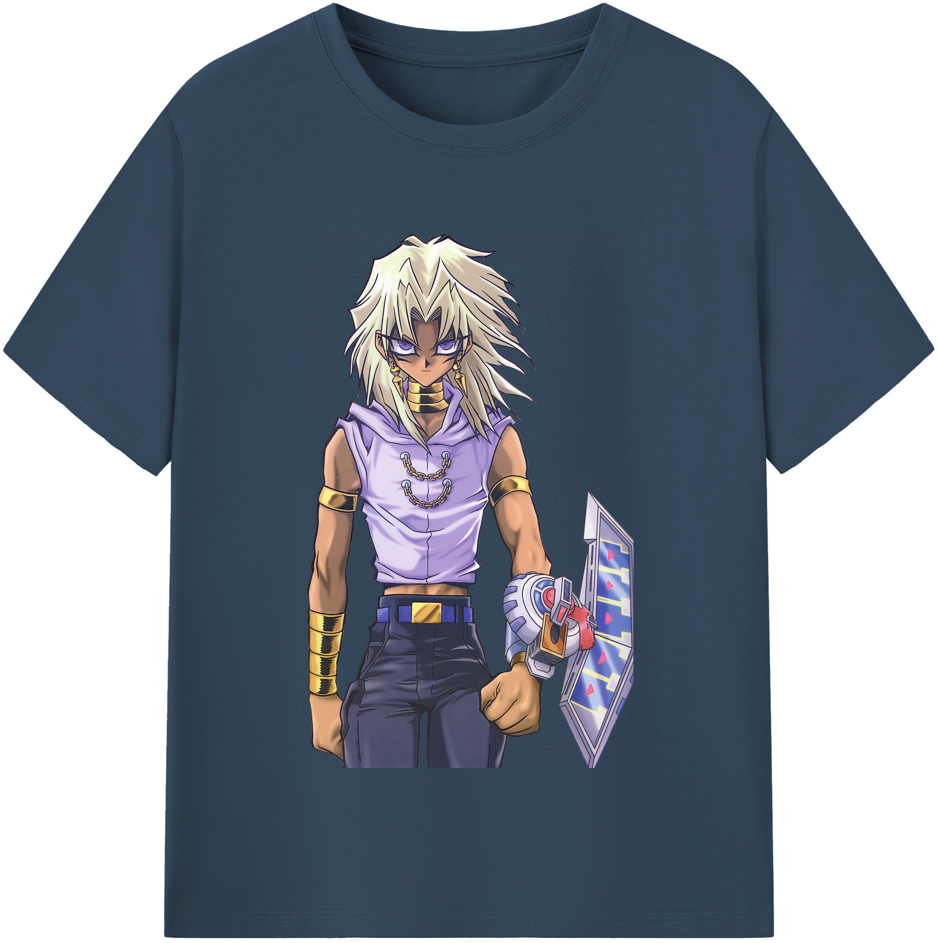 （画像用） 遊☆戯☆王 Yu-Gi-Oh! レディースカジュアルプリントTシャツ（綿100％）