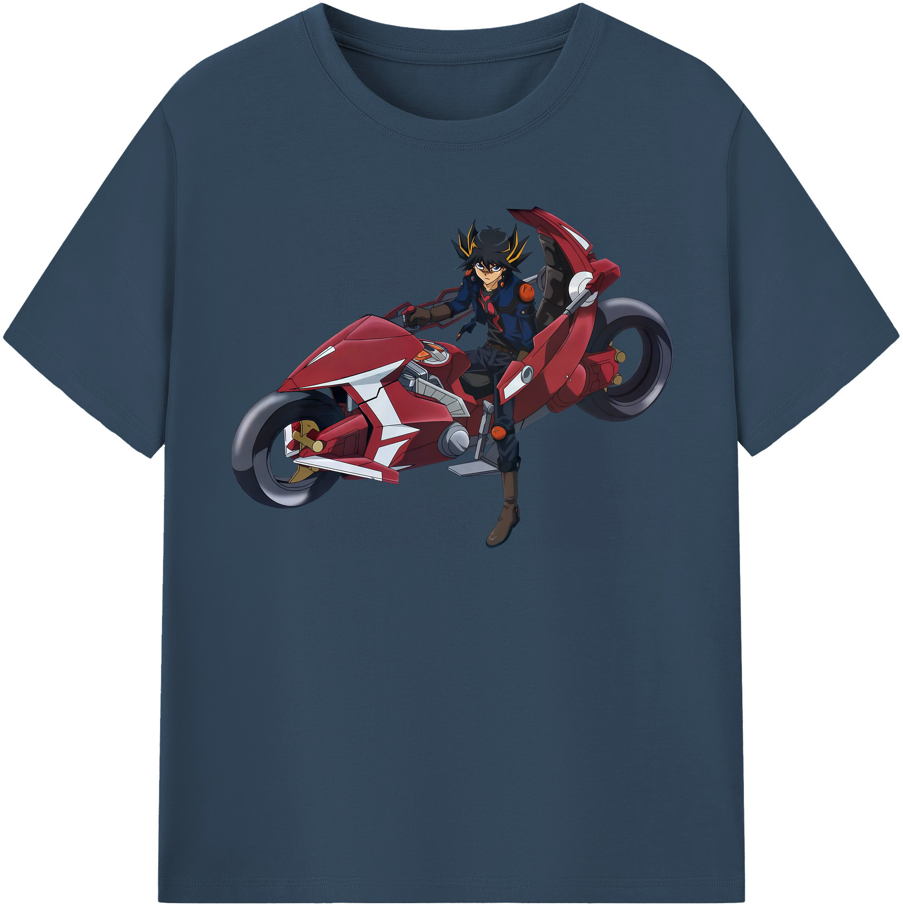 （画像用） 遊☆戯☆王 Yu-Gi-Oh! レディースカジュアルプリントTシャツ（綿100％）
