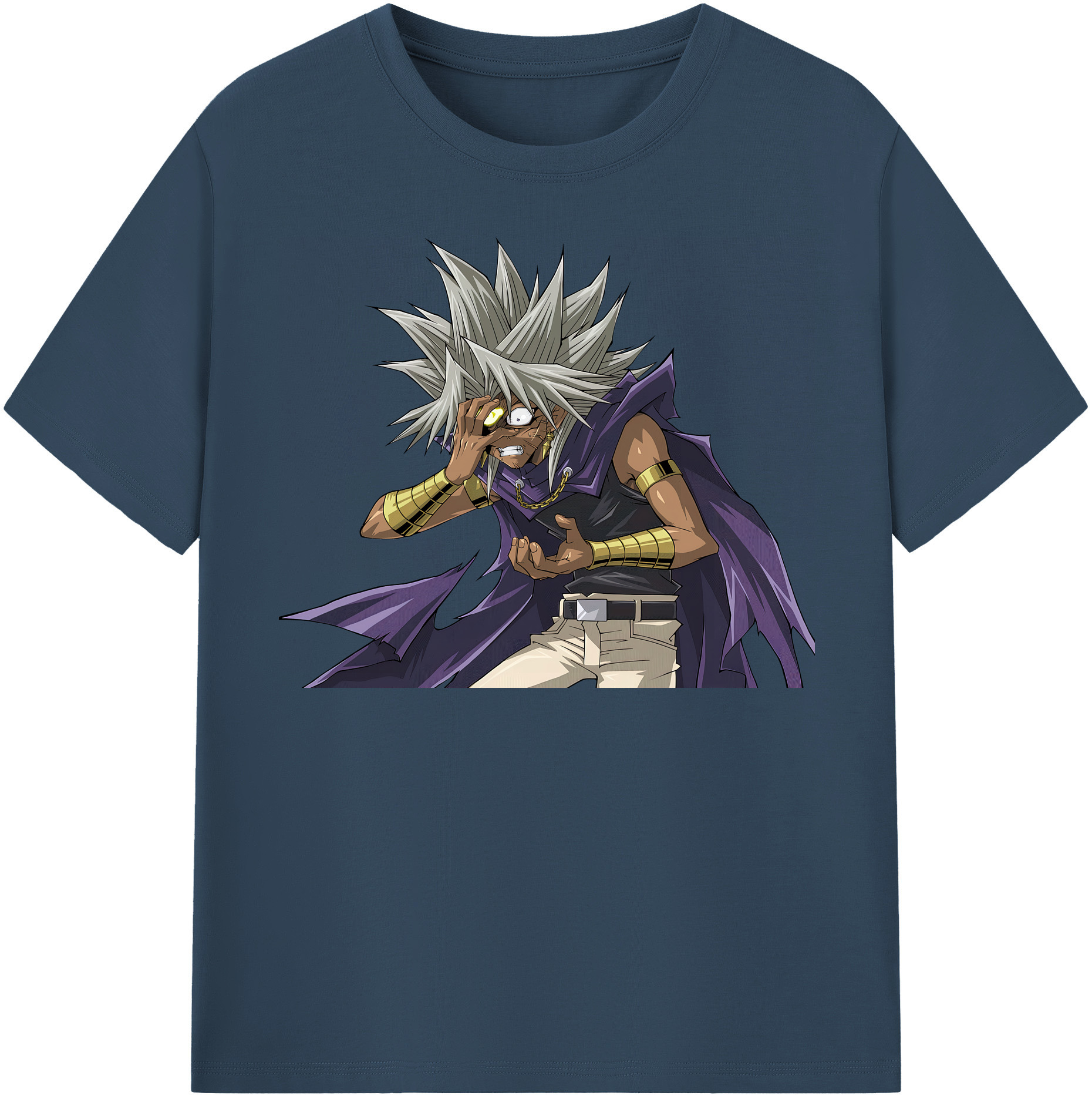 （画像用） 遊☆戯☆王 Yu-Gi-Oh! レディースカジュアルプリントTシャツ（綿100％）