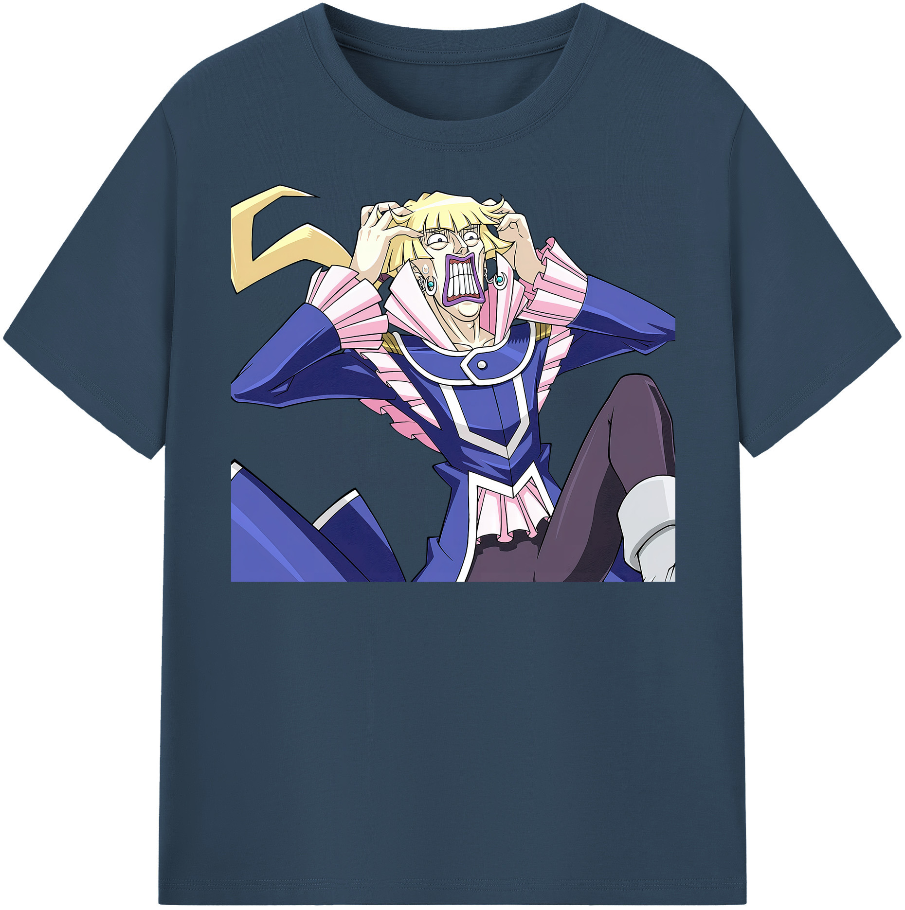 （画像用） 遊☆戯☆王 Yu-Gi-Oh! レディースカジュアルプリントTシャツ（綿100％）
