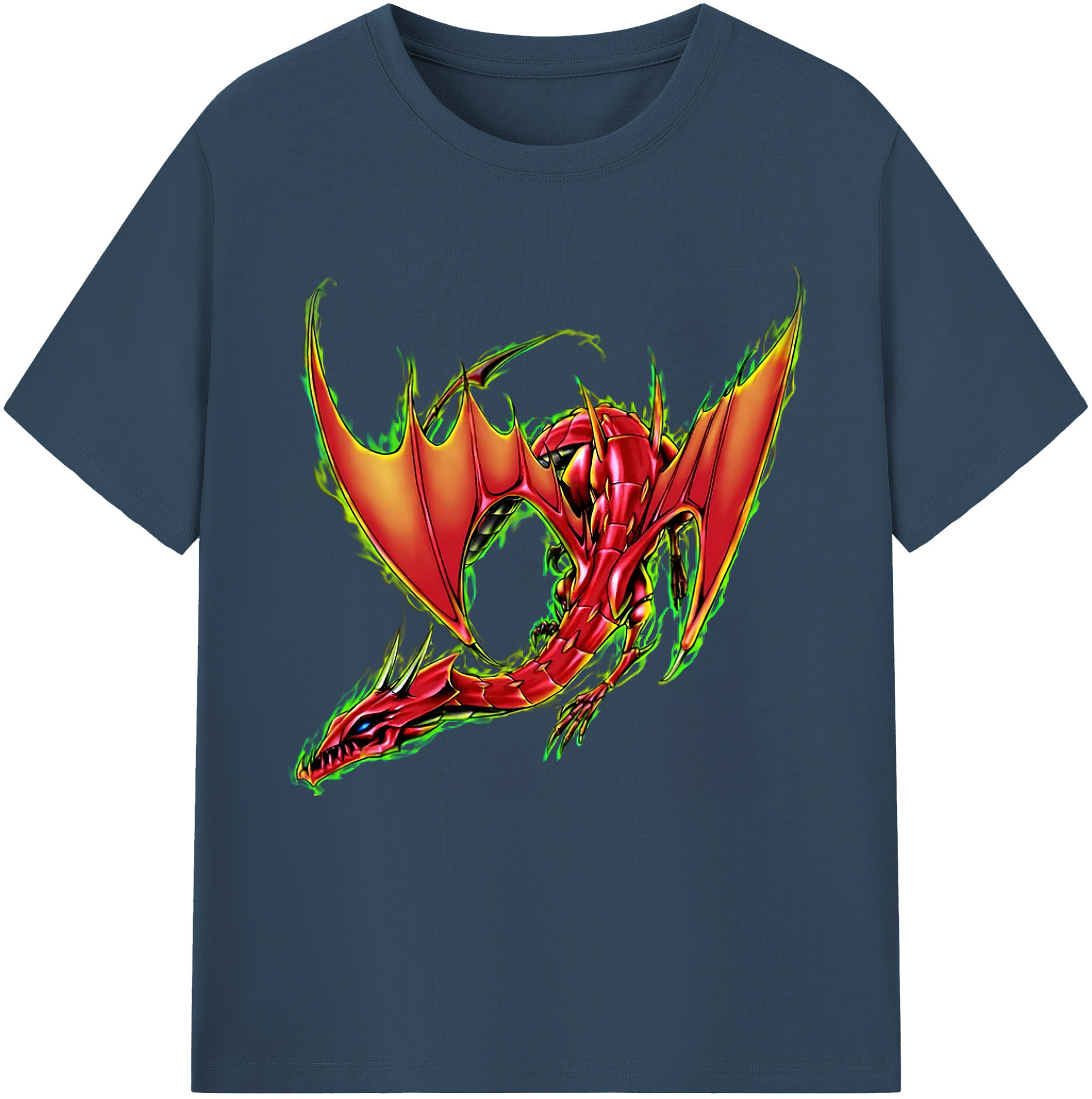 （画像用） 遊☆戯☆王 Yu-Gi-Oh! レディースカジュアルプリントTシャツ（綿100％）