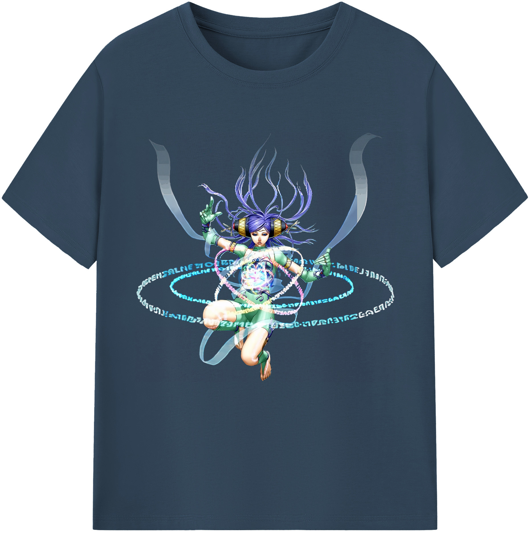 （画像用） 遊☆戯☆王 Yu-Gi-Oh! レディースカジュアルプリントTシャツ（綿100％）