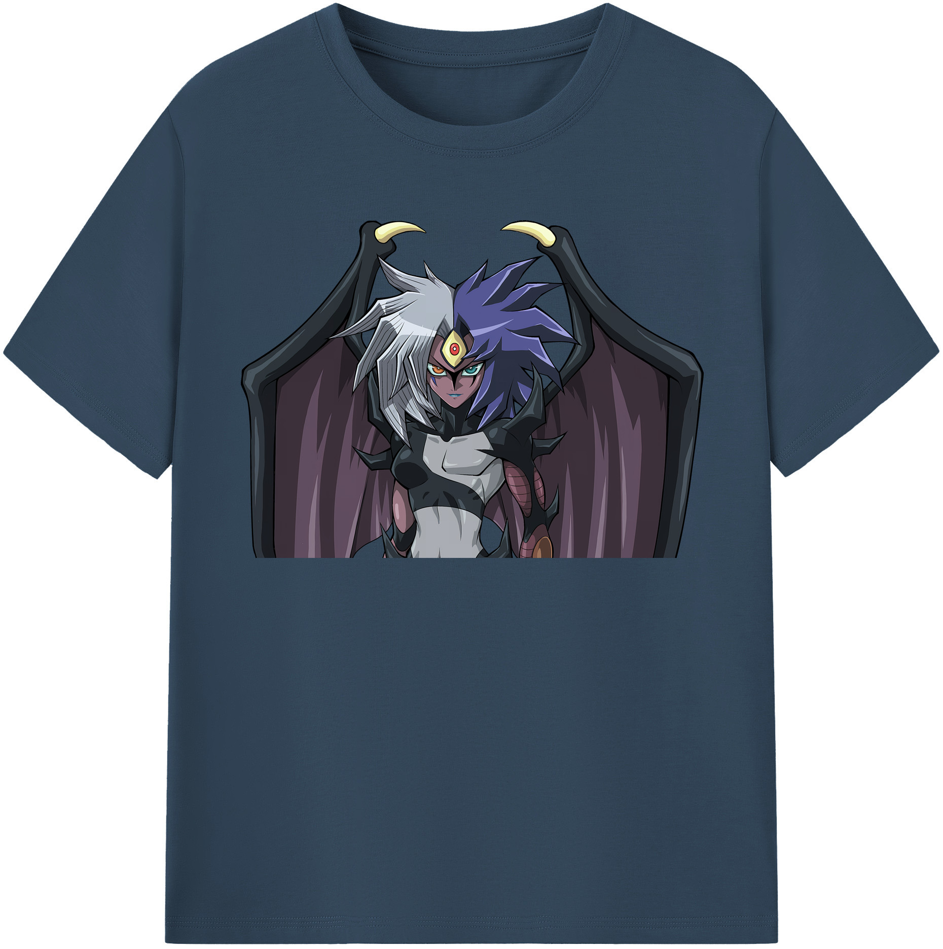 （画像用） 遊☆戯☆王 Yu-Gi-Oh! レディースカジュアルプリントTシャツ（綿100％）