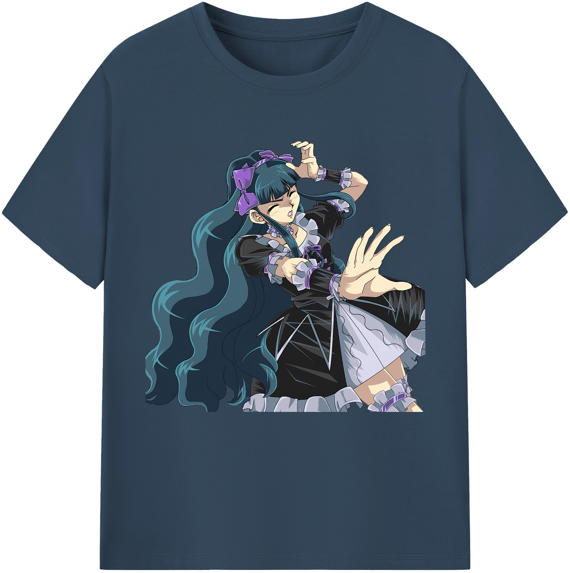 （画像用） 遊☆戯☆王 Yu-Gi-Oh! レディースカジュアルプリントTシャツ（綿100％）