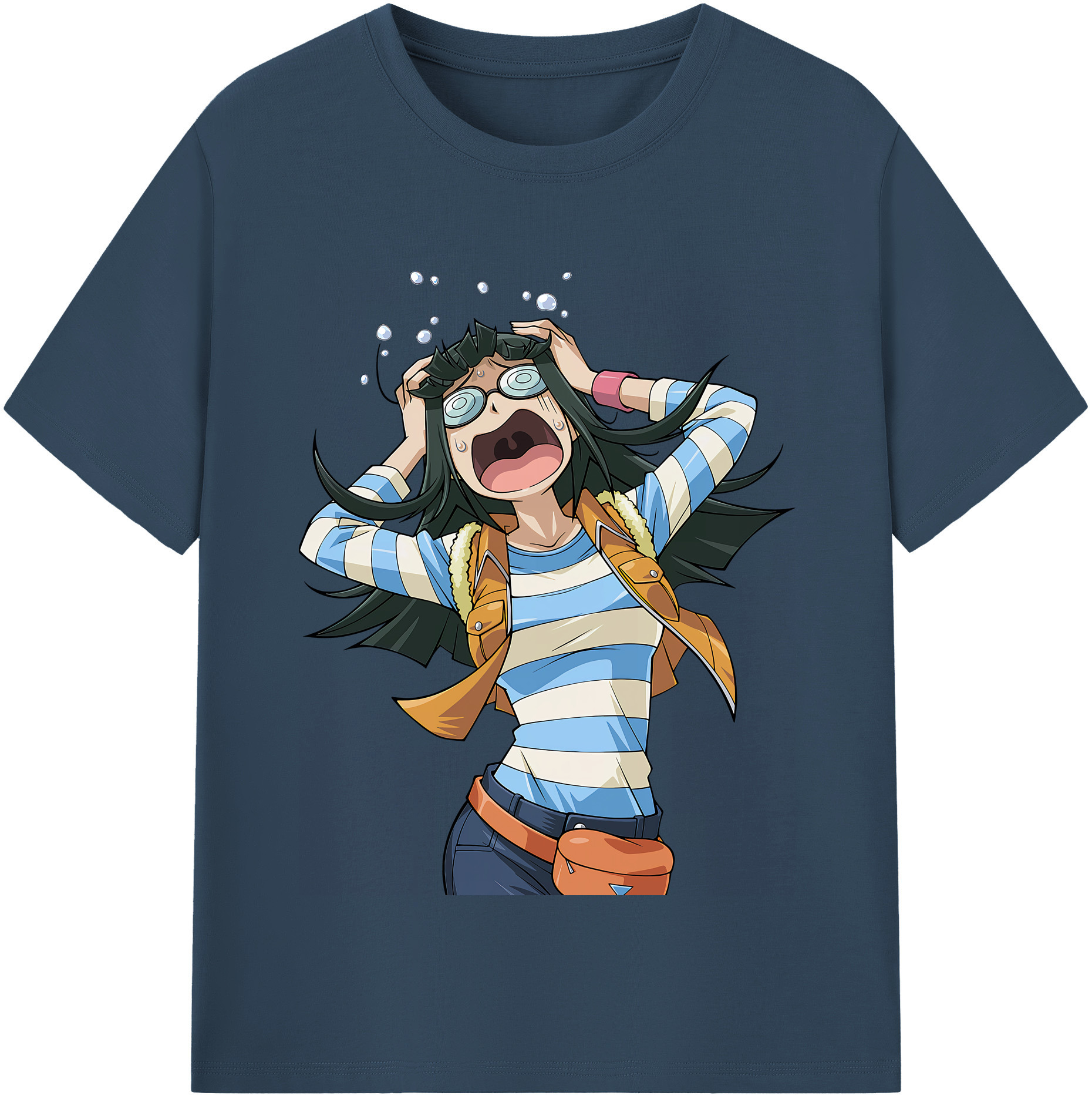 （画像用） 遊☆戯☆王 Yu-Gi-Oh! レディースカジュアルプリントTシャツ（綿100％）