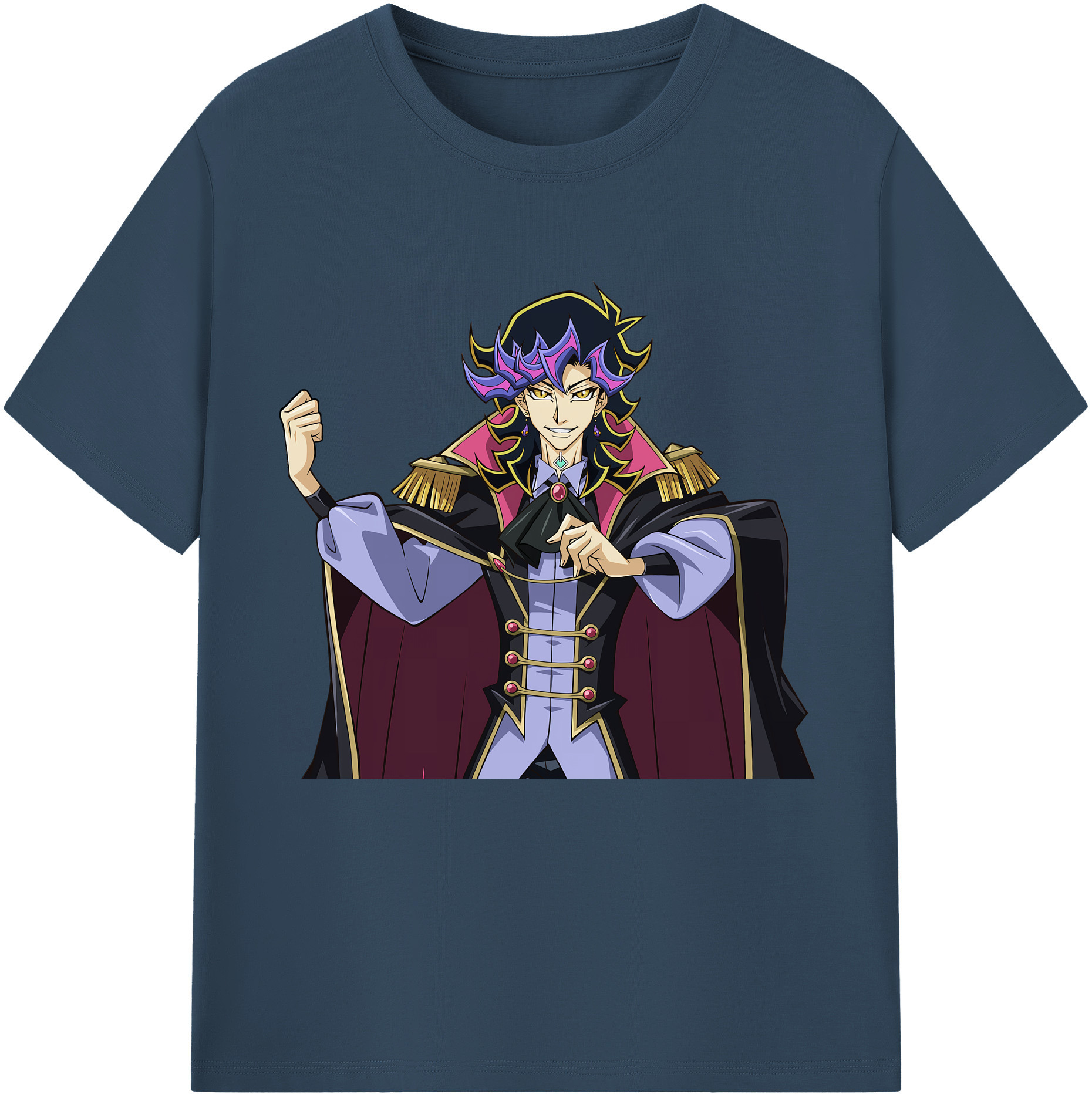 （画像用） 遊☆戯☆王 Yu-Gi-Oh! レディースカジュアルプリントTシャツ（綿100％）
