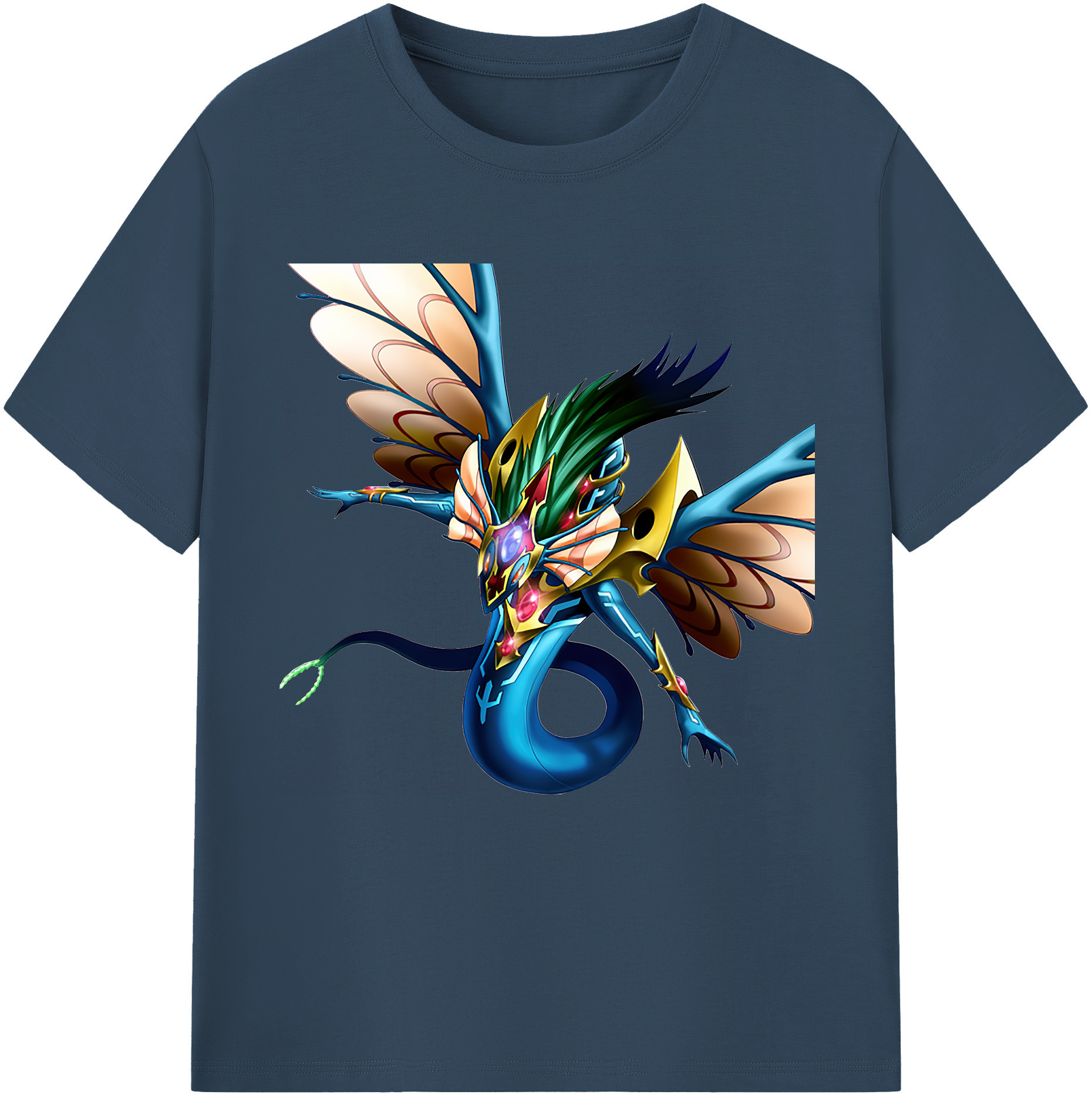 （画像用） 遊☆戯☆王 Yu-Gi-Oh! レディースカジュアルプリントTシャツ（綿100％）