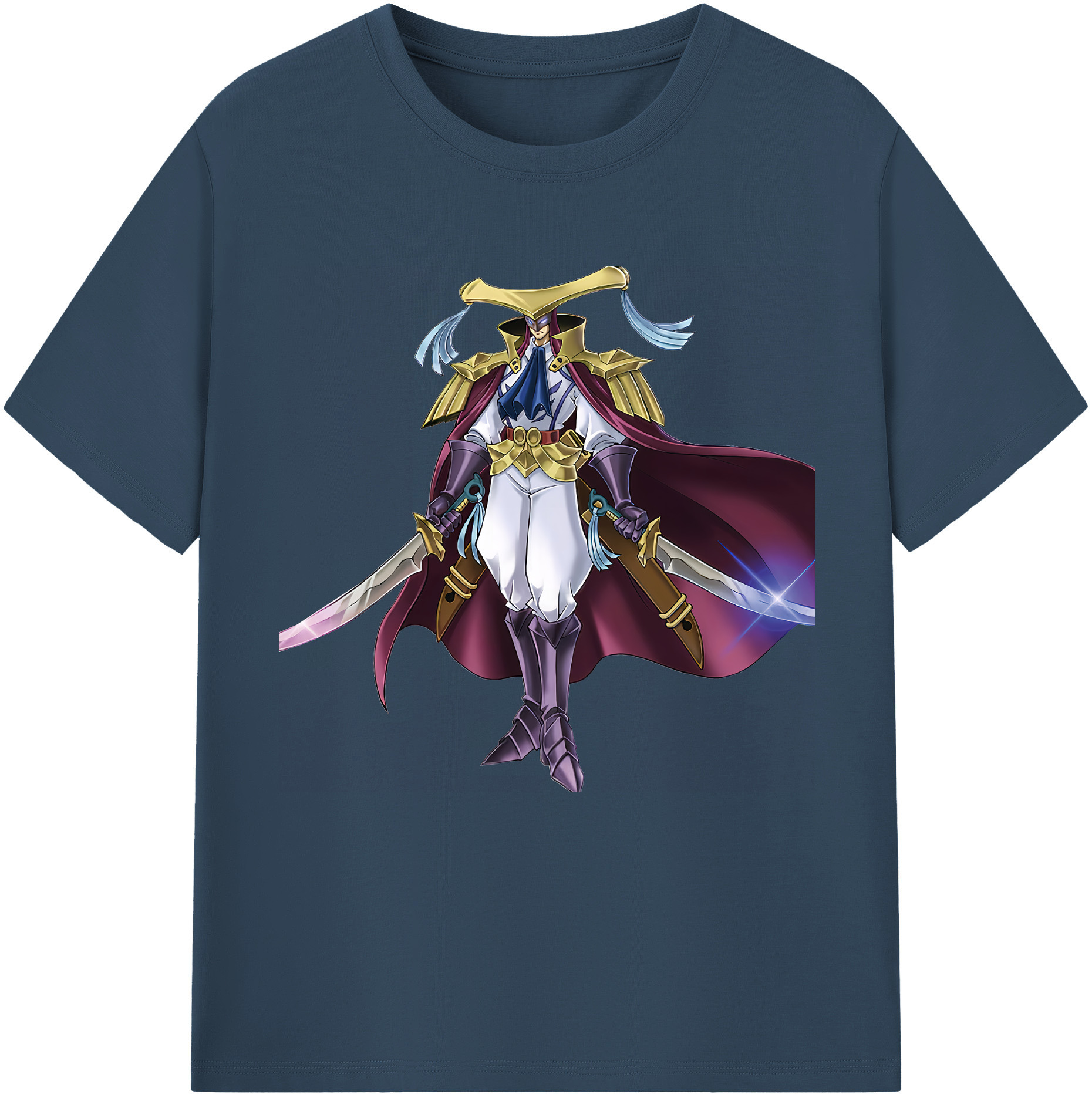 （画像用） 遊☆戯☆王 Yu-Gi-Oh! レディースカジュアルプリントTシャツ（綿100％）
