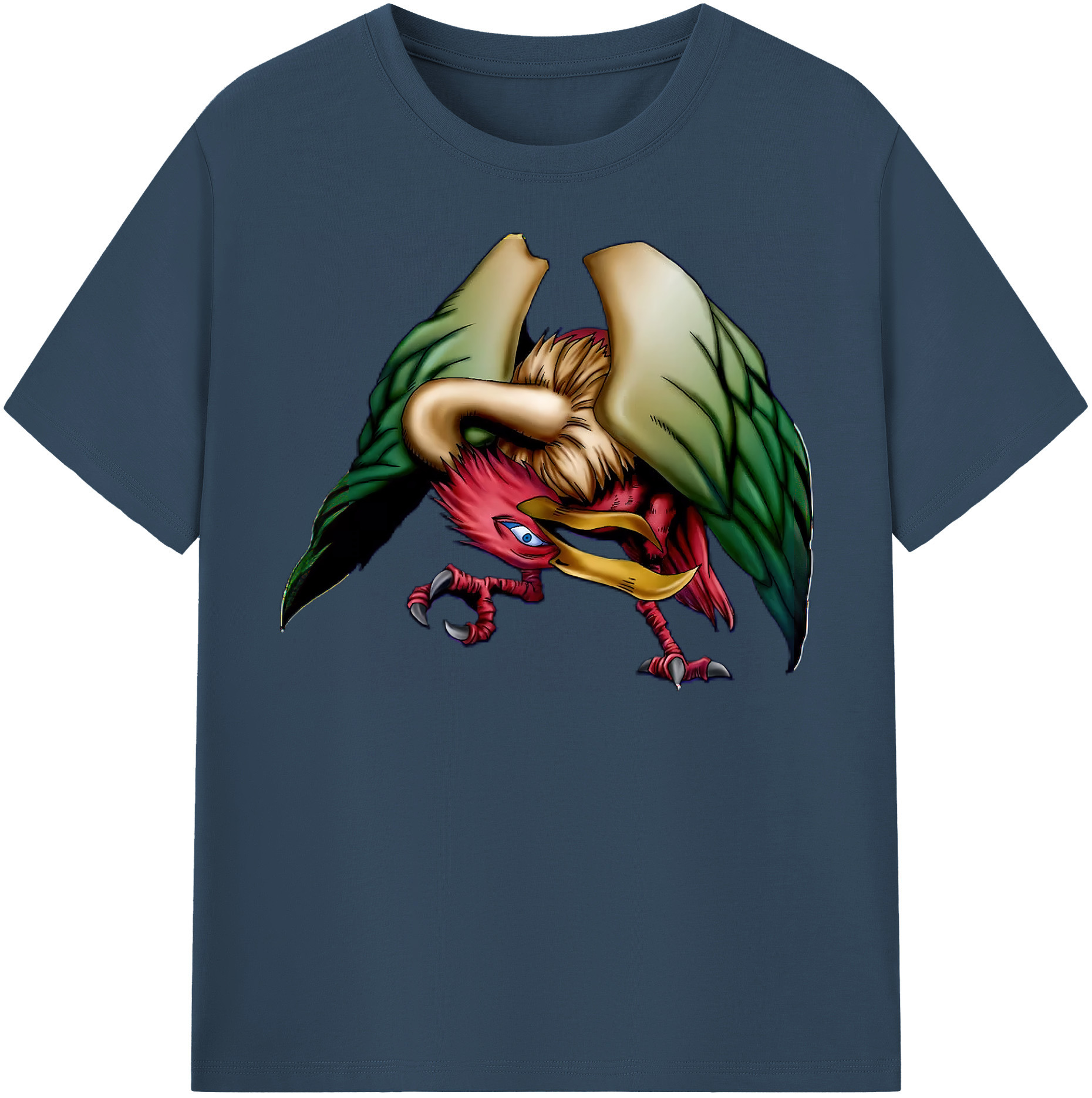 （画像用） 遊☆戯☆王 Yu-Gi-Oh! レディースカジュアルプリントTシャツ（綿100％）