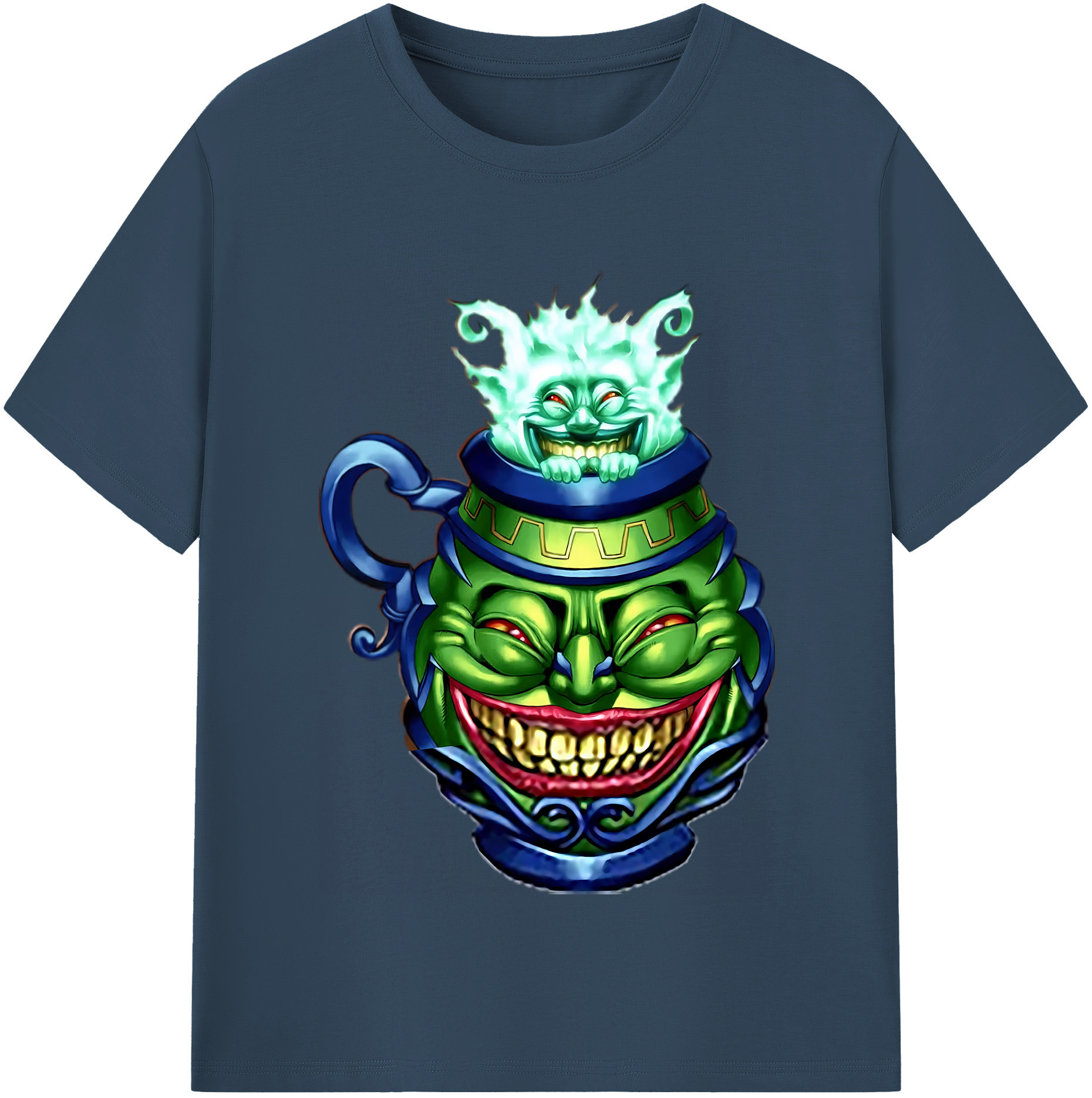 （画像用） 遊☆戯☆王 Yu-Gi-Oh! レディースカジュアルプリントTシャツ（綿100％）