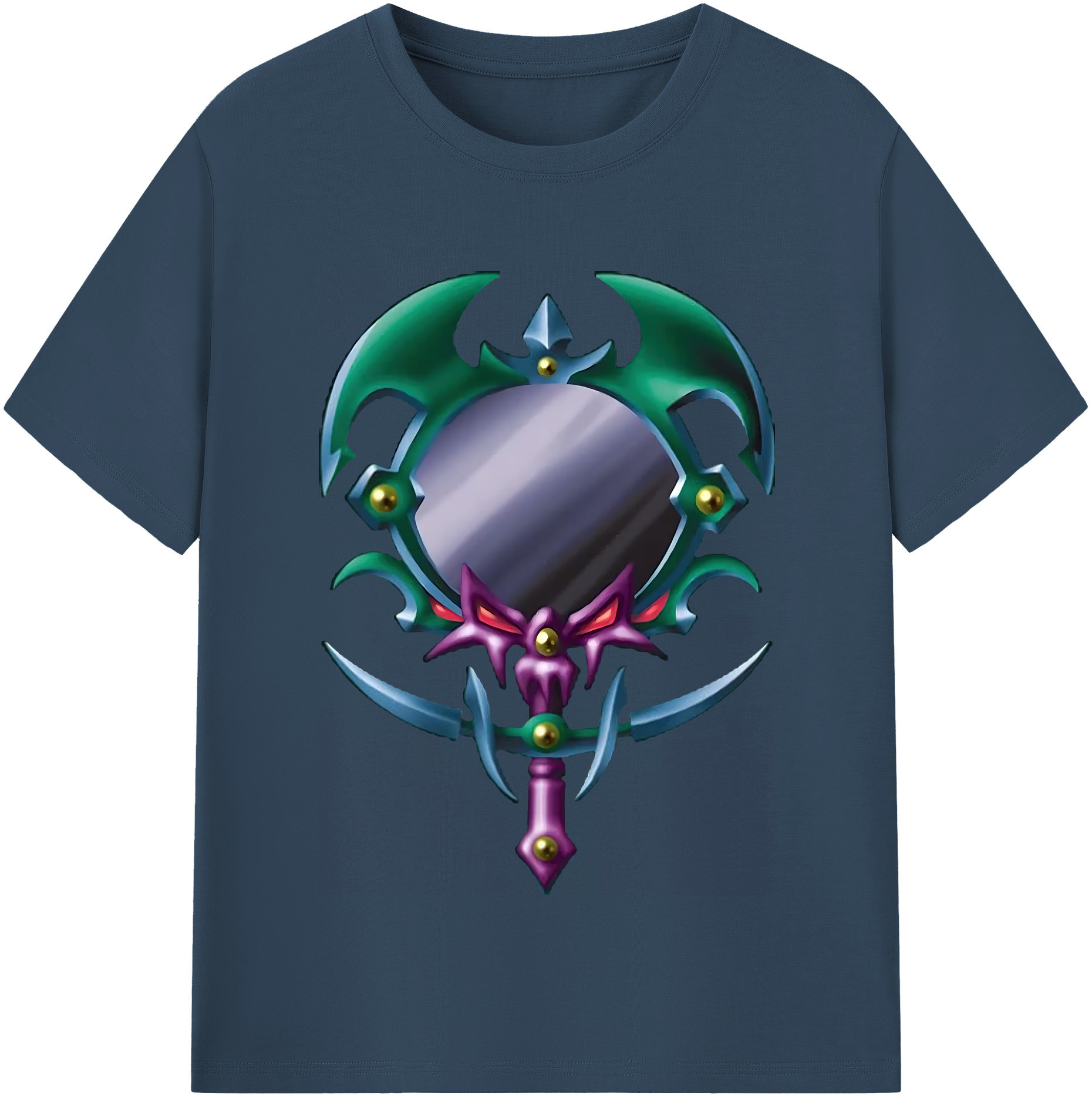 （画像用） 遊☆戯☆王 Yu-Gi-Oh! レディースカジュアルプリントTシャツ（綿100％）
