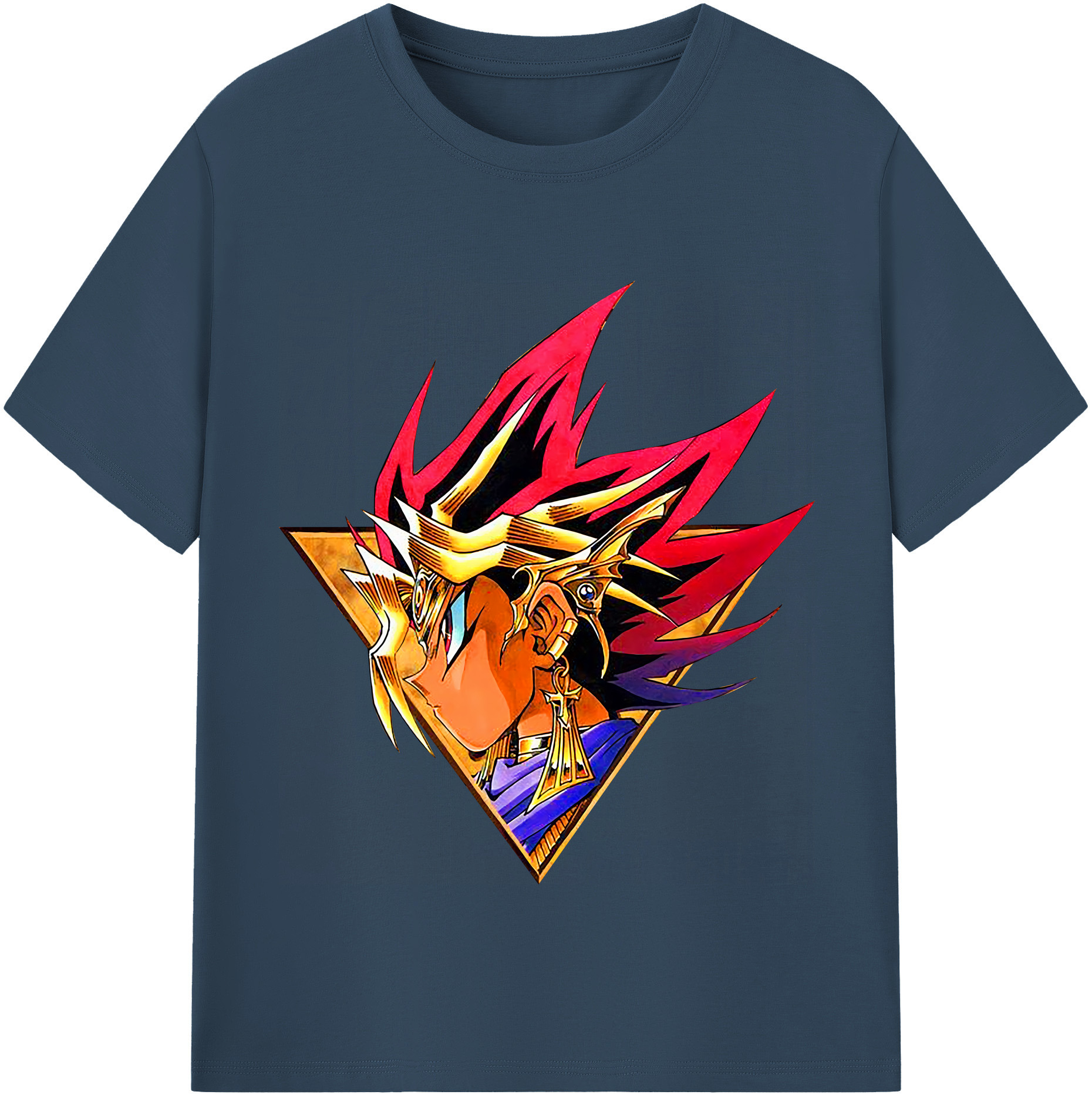 （画像用） 遊☆戯☆王 Yu-Gi-Oh! レディースカジュアルプリントTシャツ（綿100％）