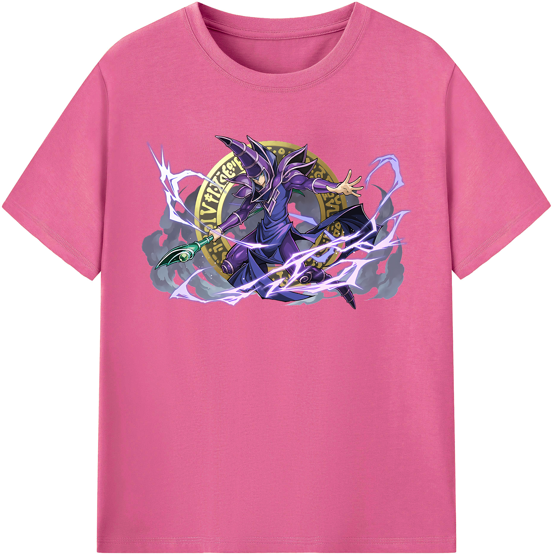 （画像用） 遊☆戯☆王 Yu-Gi-Oh! レディースカジュアルプリントTシャツ（綿100％）