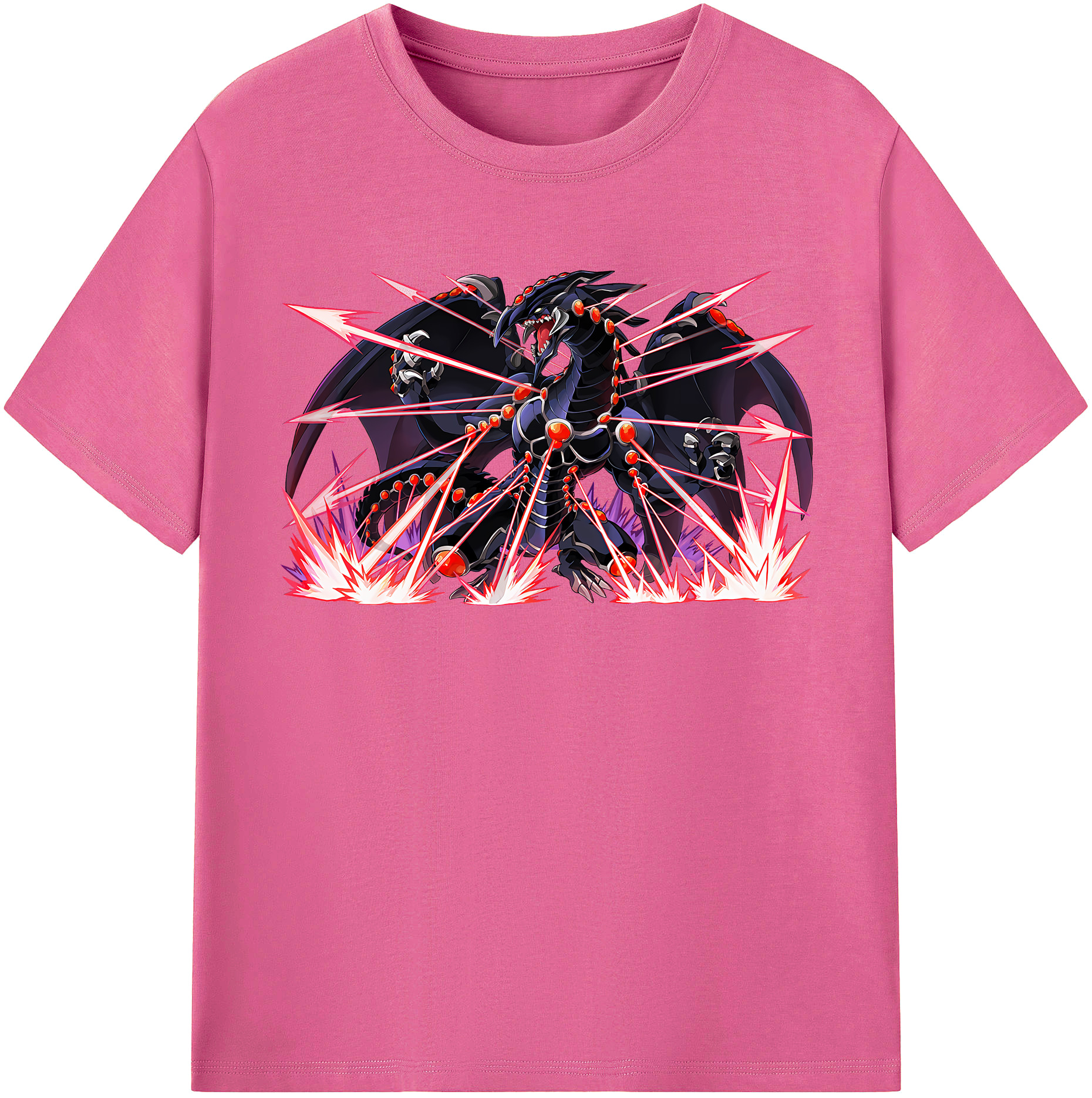 （画像用） 遊☆戯☆王 Yu-Gi-Oh! レディースカジュアルプリントTシャツ（綿100％）