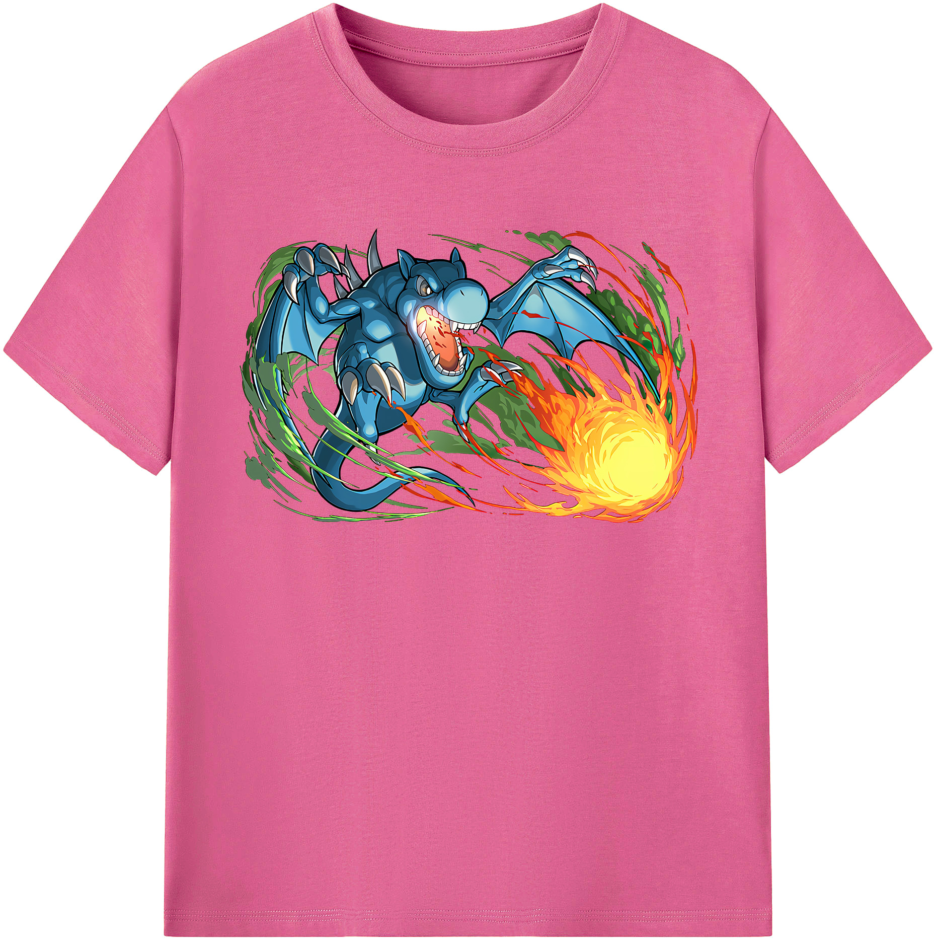 （画像用） 遊☆戯☆王 Yu-Gi-Oh! レディースカジュアルプリントTシャツ（綿100％）