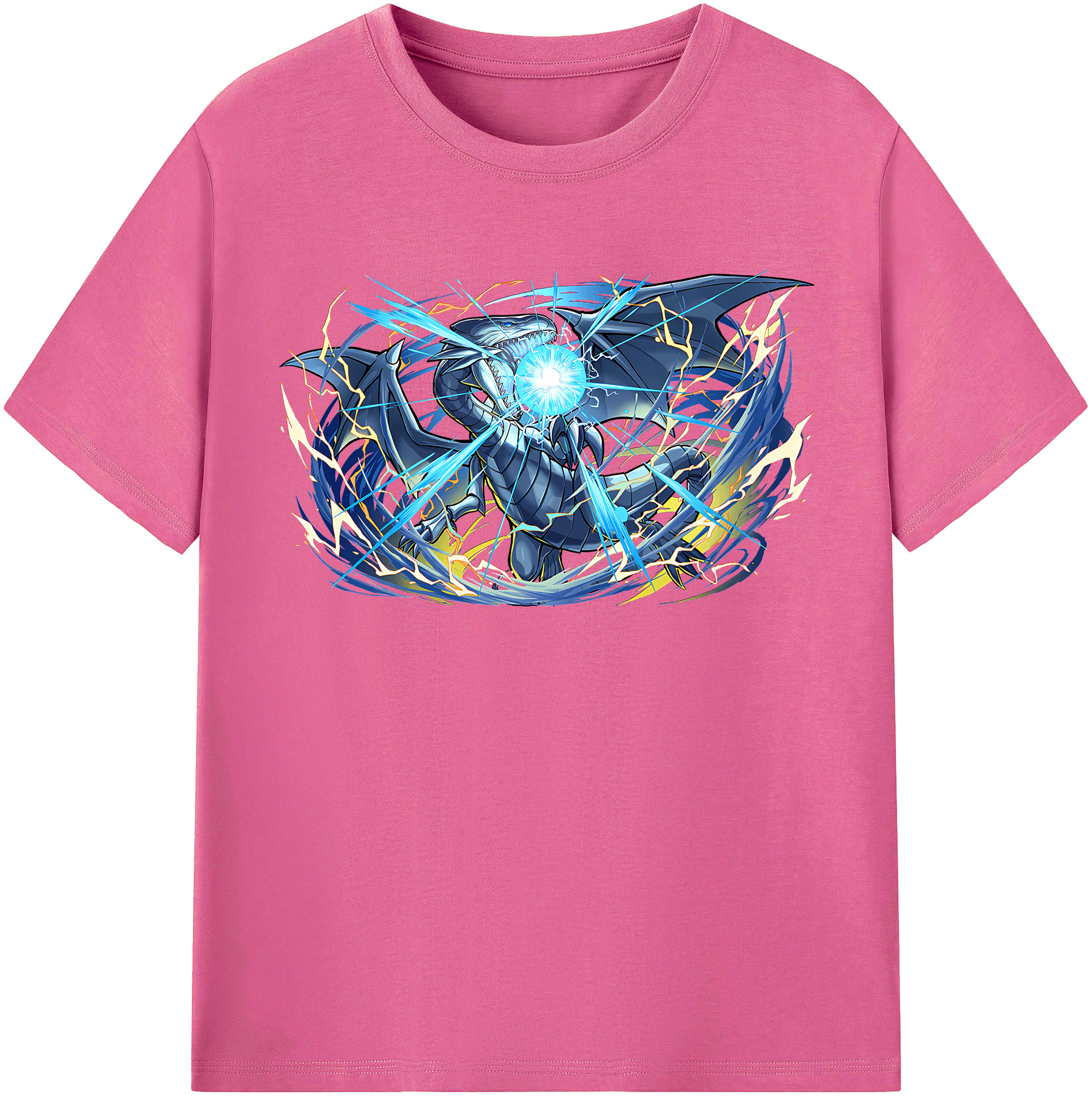 （画像用） 遊☆戯☆王 Yu-Gi-Oh! レディースカジュアルプリントTシャツ（綿100％）