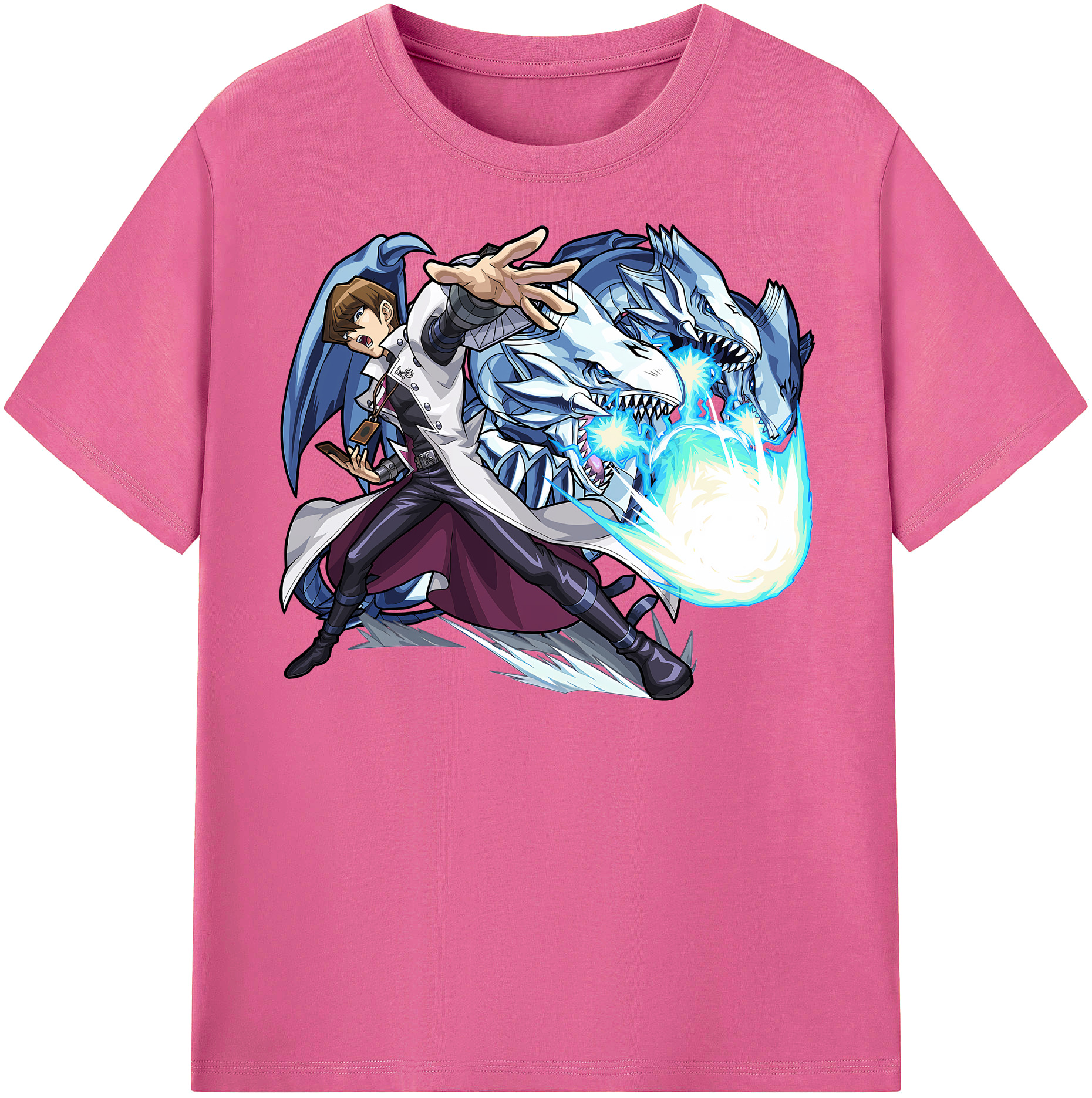 （画像用） 遊☆戯☆王 Yu-Gi-Oh! レディースカジュアルプリントTシャツ（綿100％）