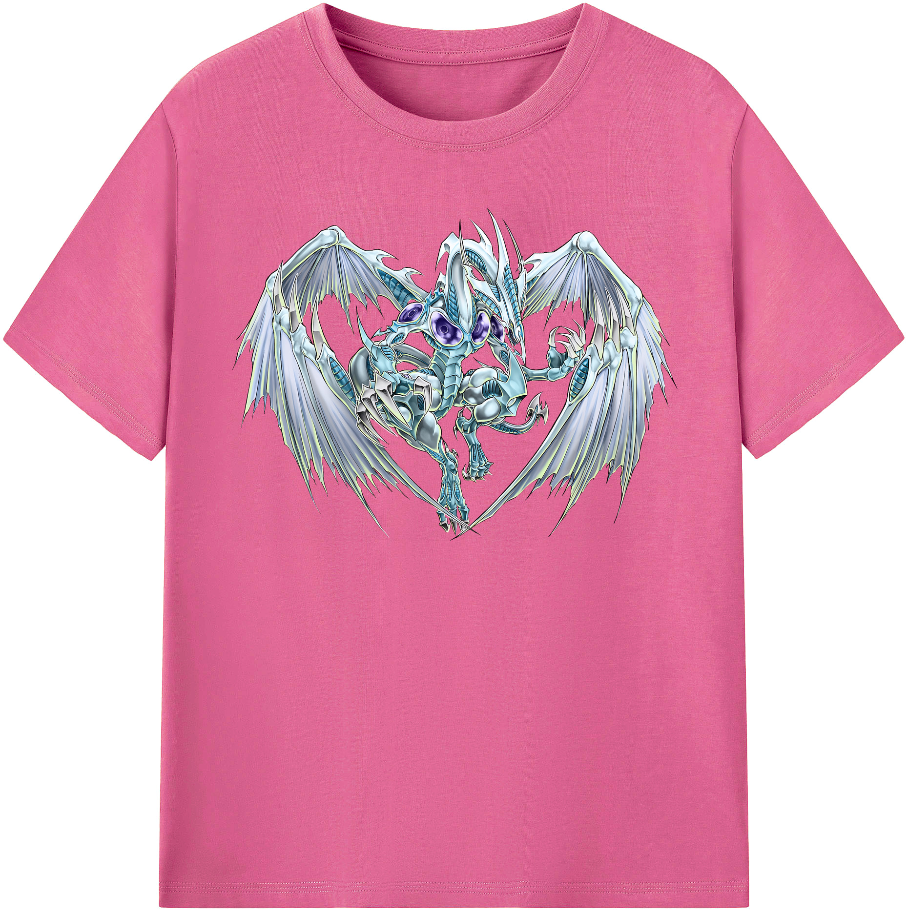 （画像用） 遊☆戯☆王 Yu-Gi-Oh! レディースカジュアルプリントTシャツ（綿100％）