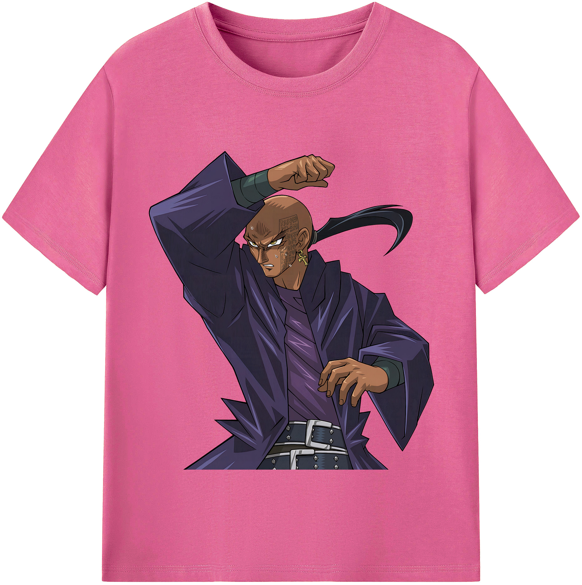 （画像用） 遊☆戯☆王 Yu-Gi-Oh! レディースカジュアルプリントTシャツ（綿100％）